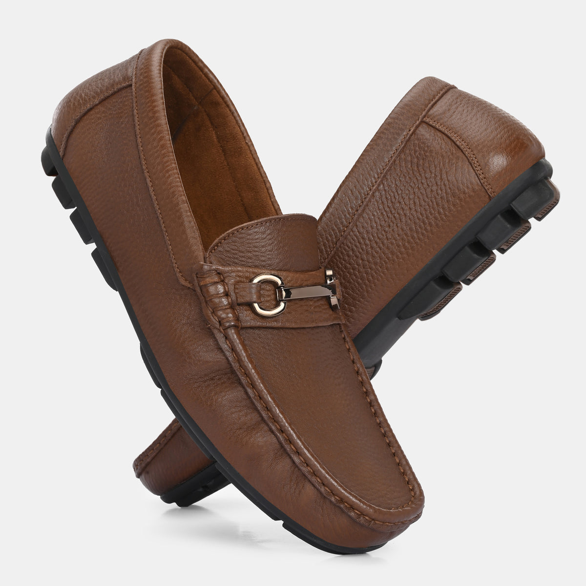 Lucas Luxury Leather Loafers - The Heels India
