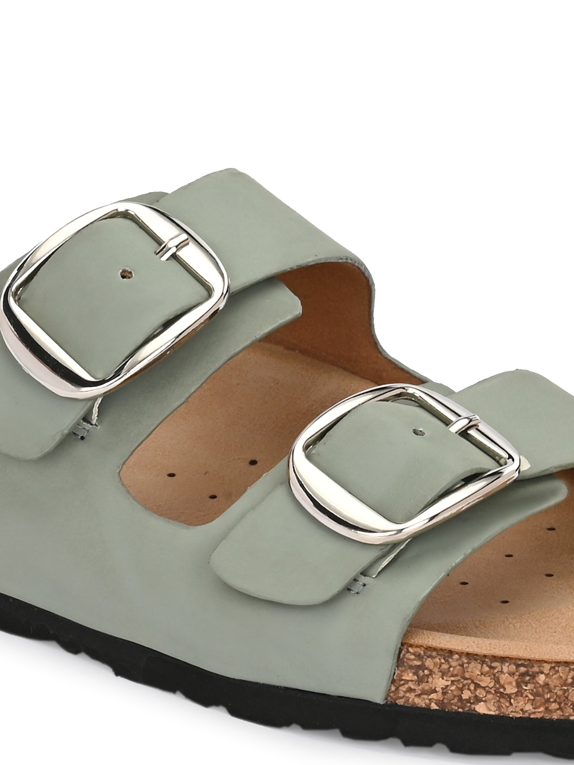 Bianca Double Strap Sliders