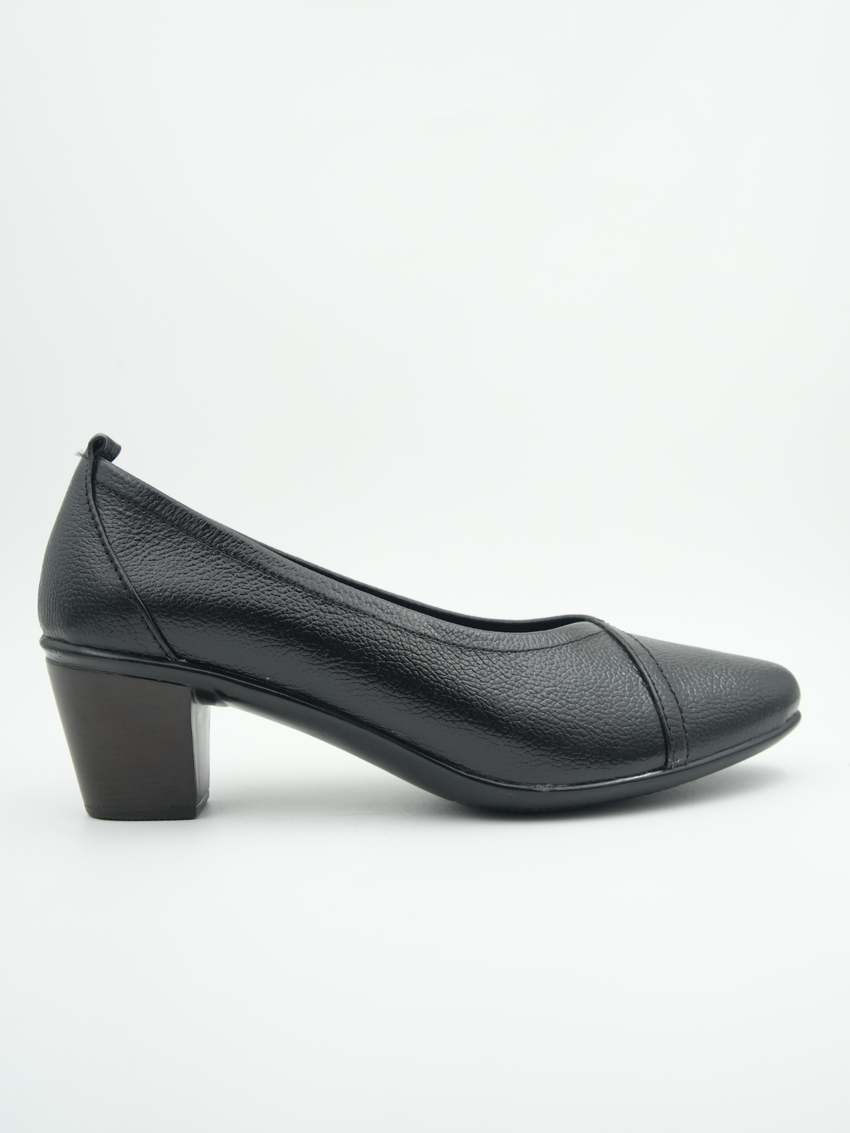 Berlin Leather Classic Block Heel Pumps
