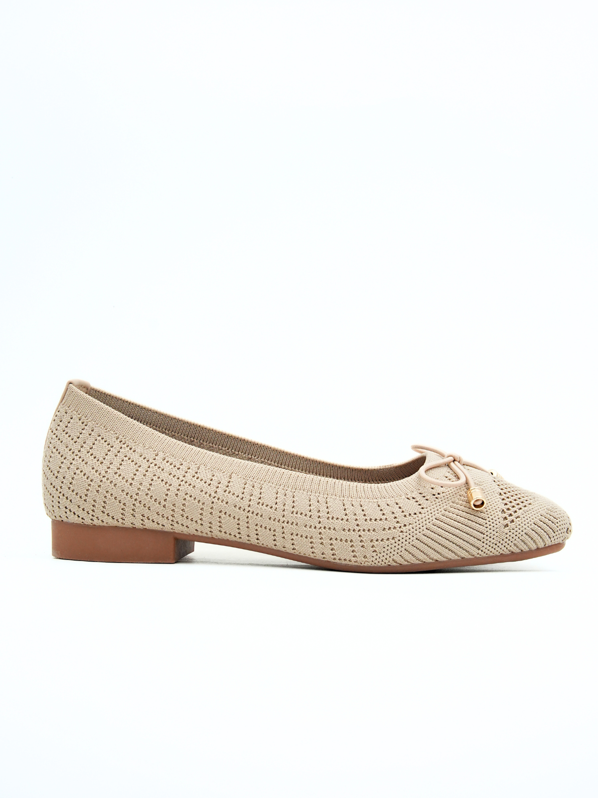 Spencer Crochet Flat Ballerinas