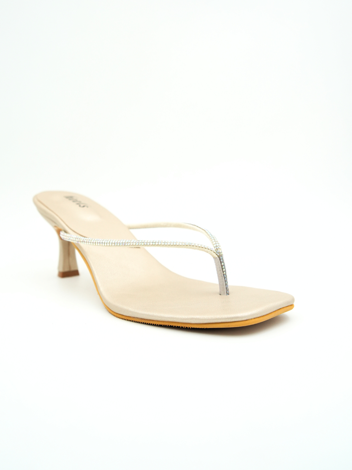 Azzura V Shape Bling Kitten Heels