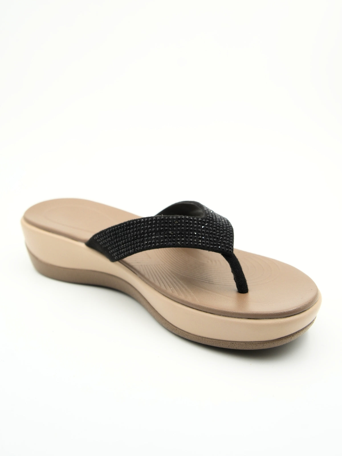 Emily Cushion Bling Slippers