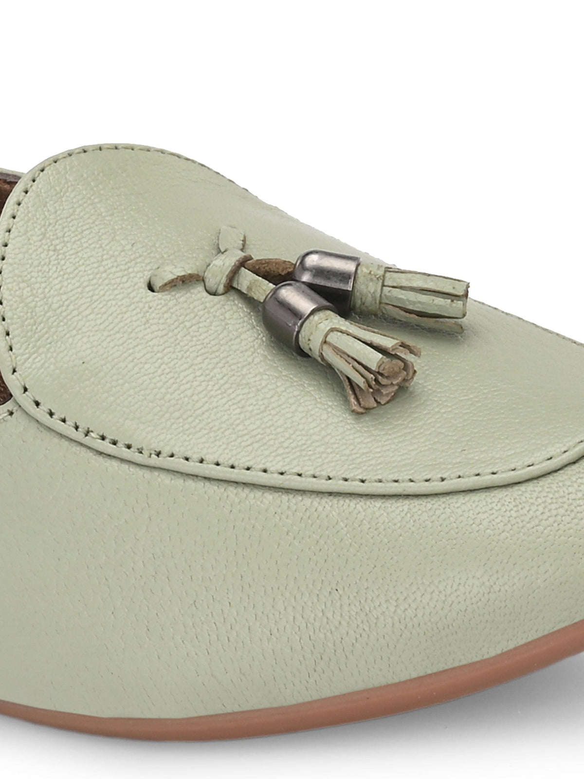 Katie Leather Tassel Loafers