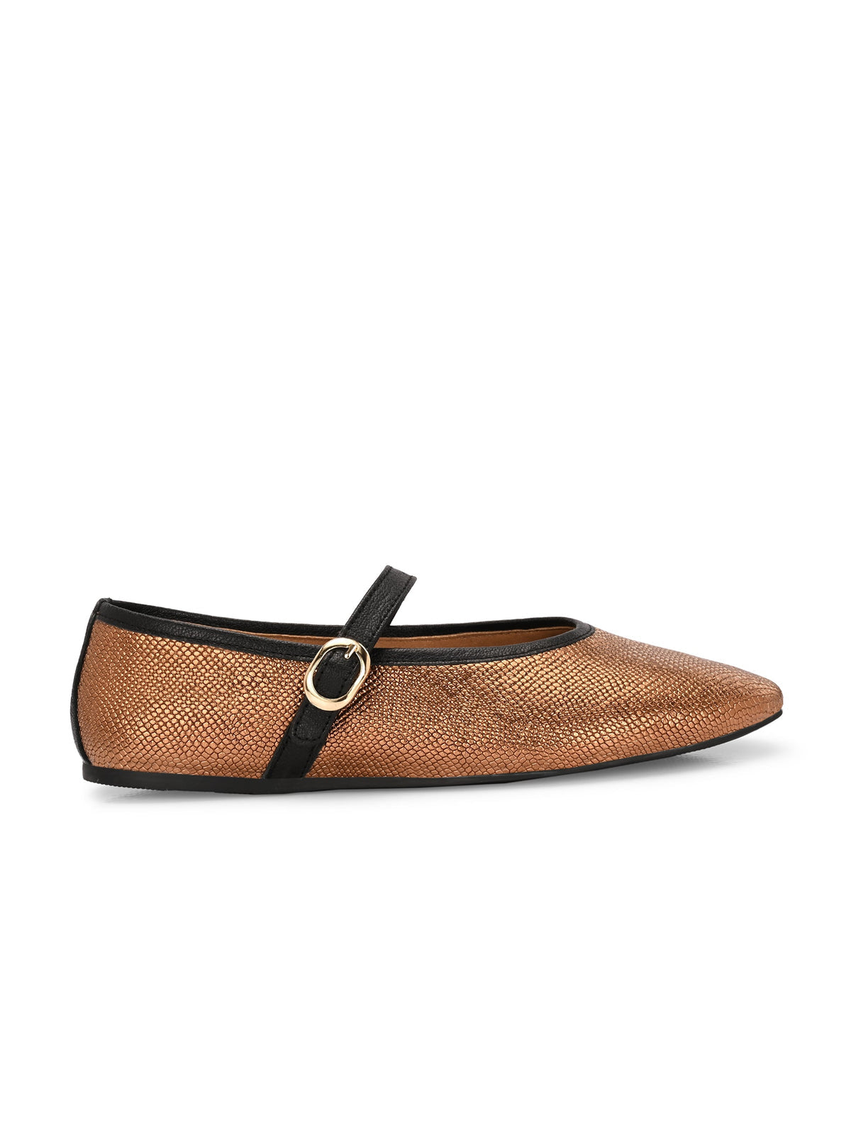 Crimson Leather Mary Janes