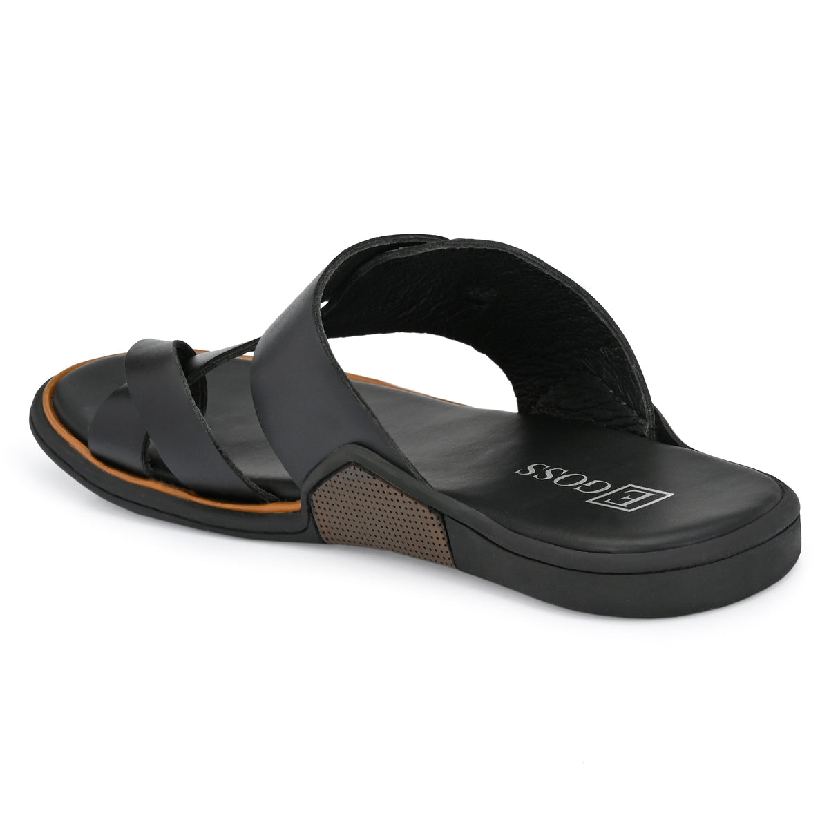 Vance Cushion Leather Thumb Slippers - The Heels India