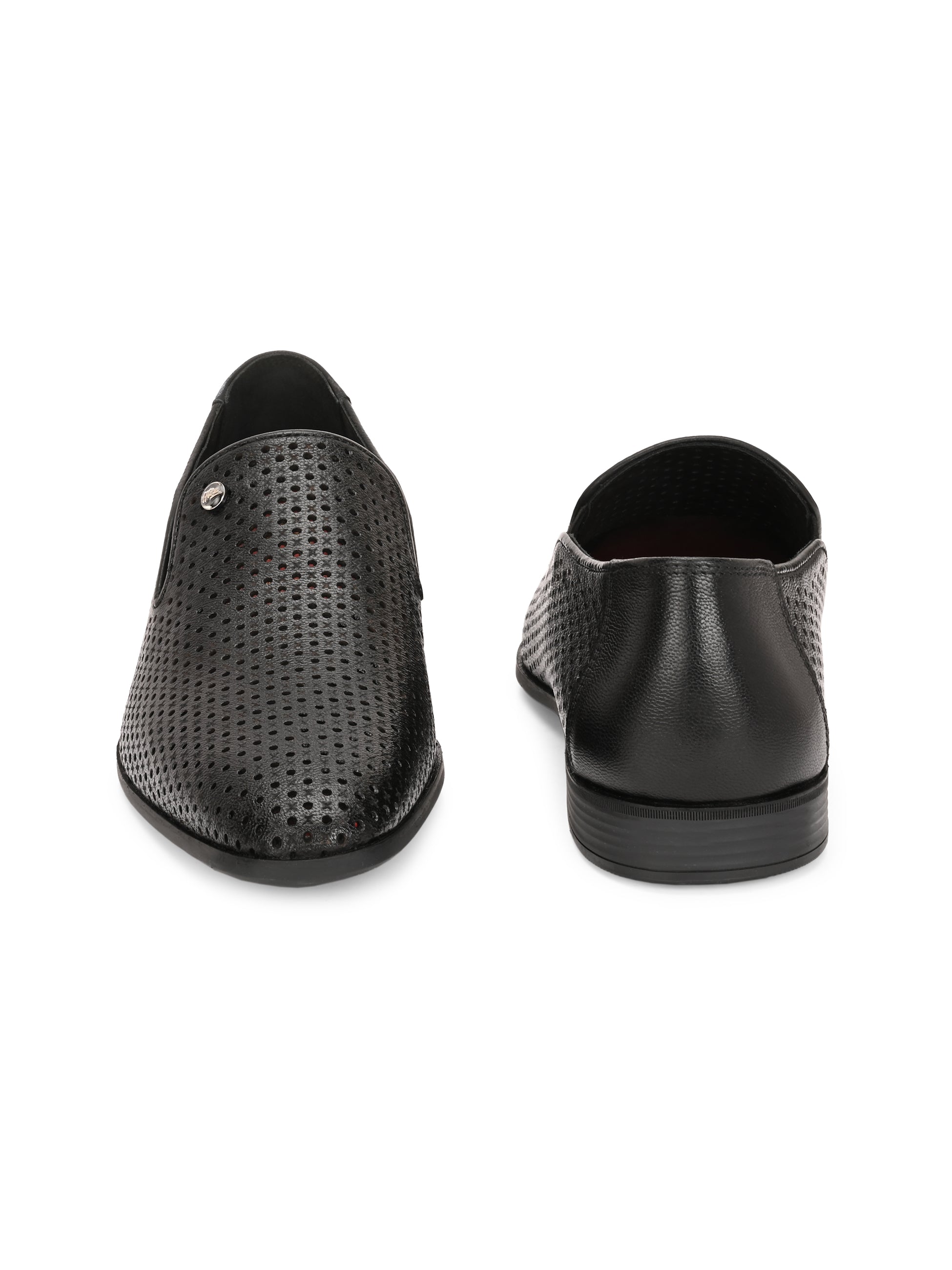 Kyros Perforated Leather Mocassins
