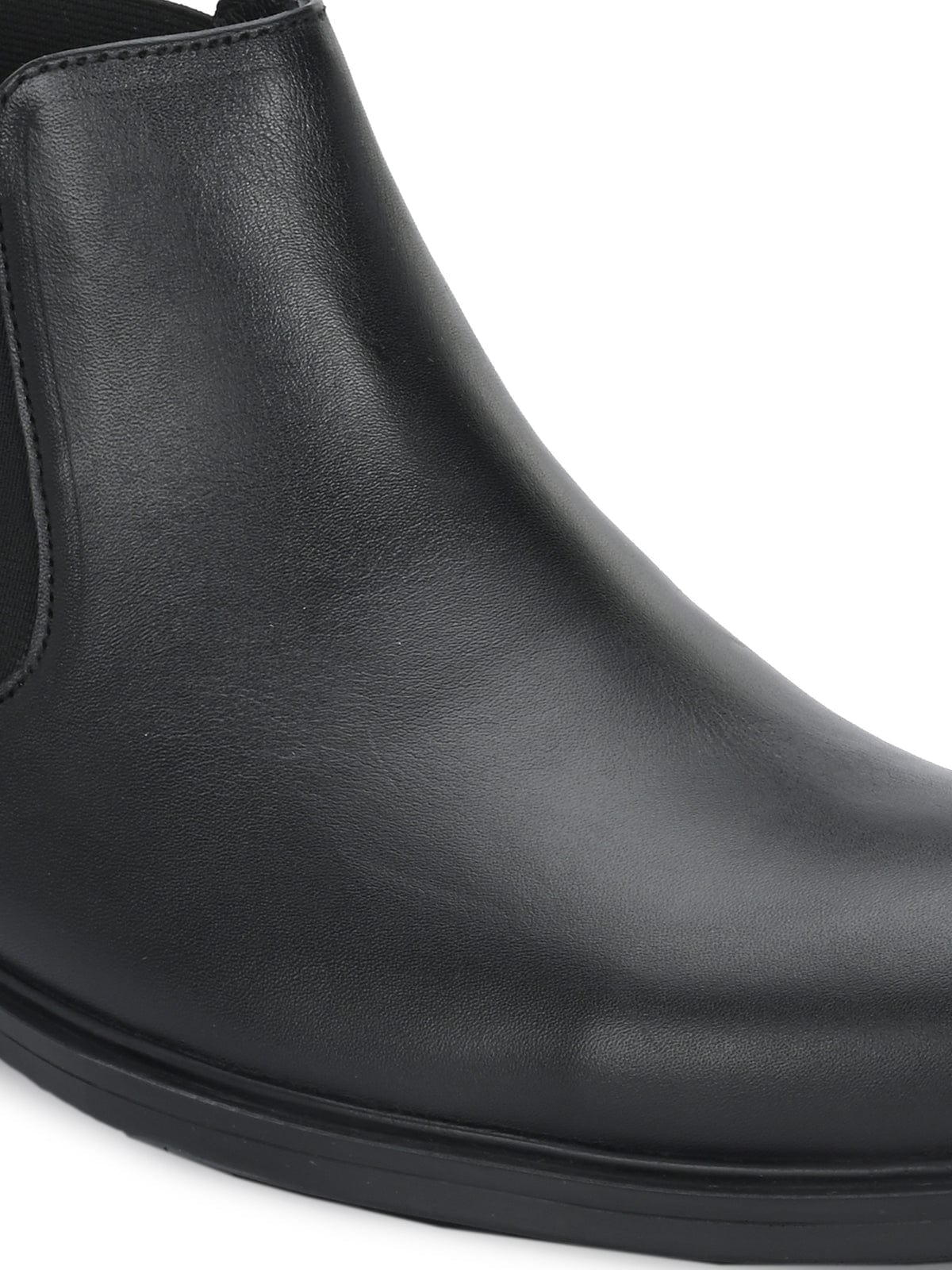 Chelsea Platinum Leather Boots