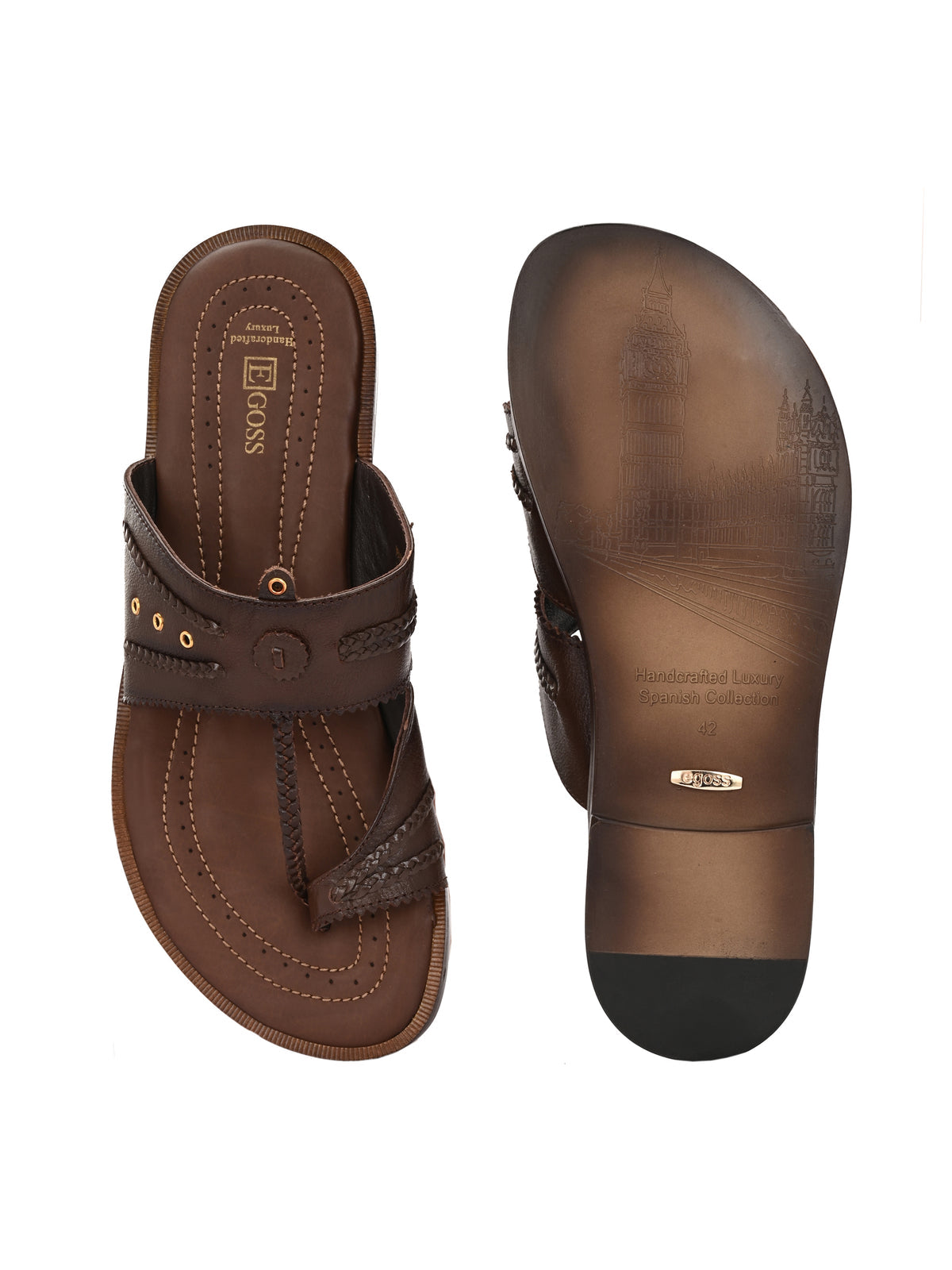 Royce Leather Kohlapuri Chappals
