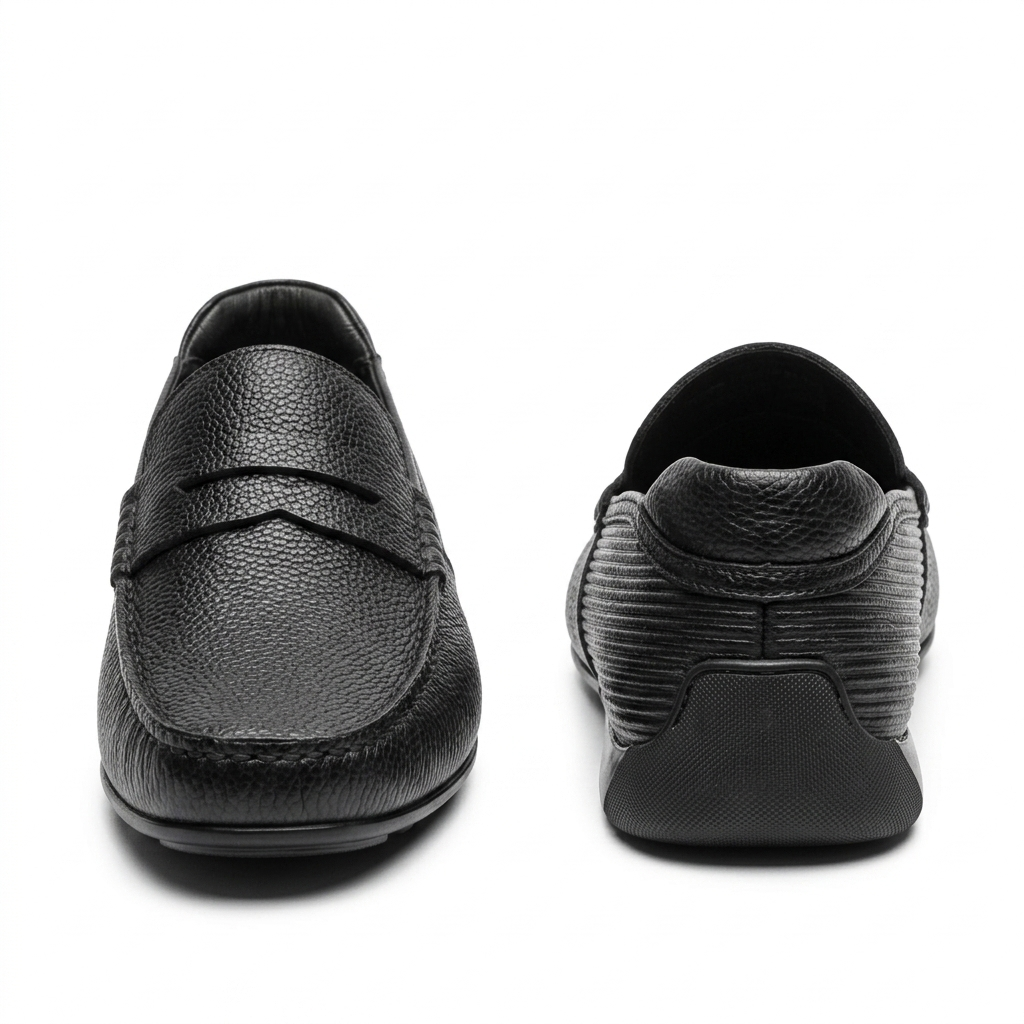 Terry Premium Leather Driving Loafers