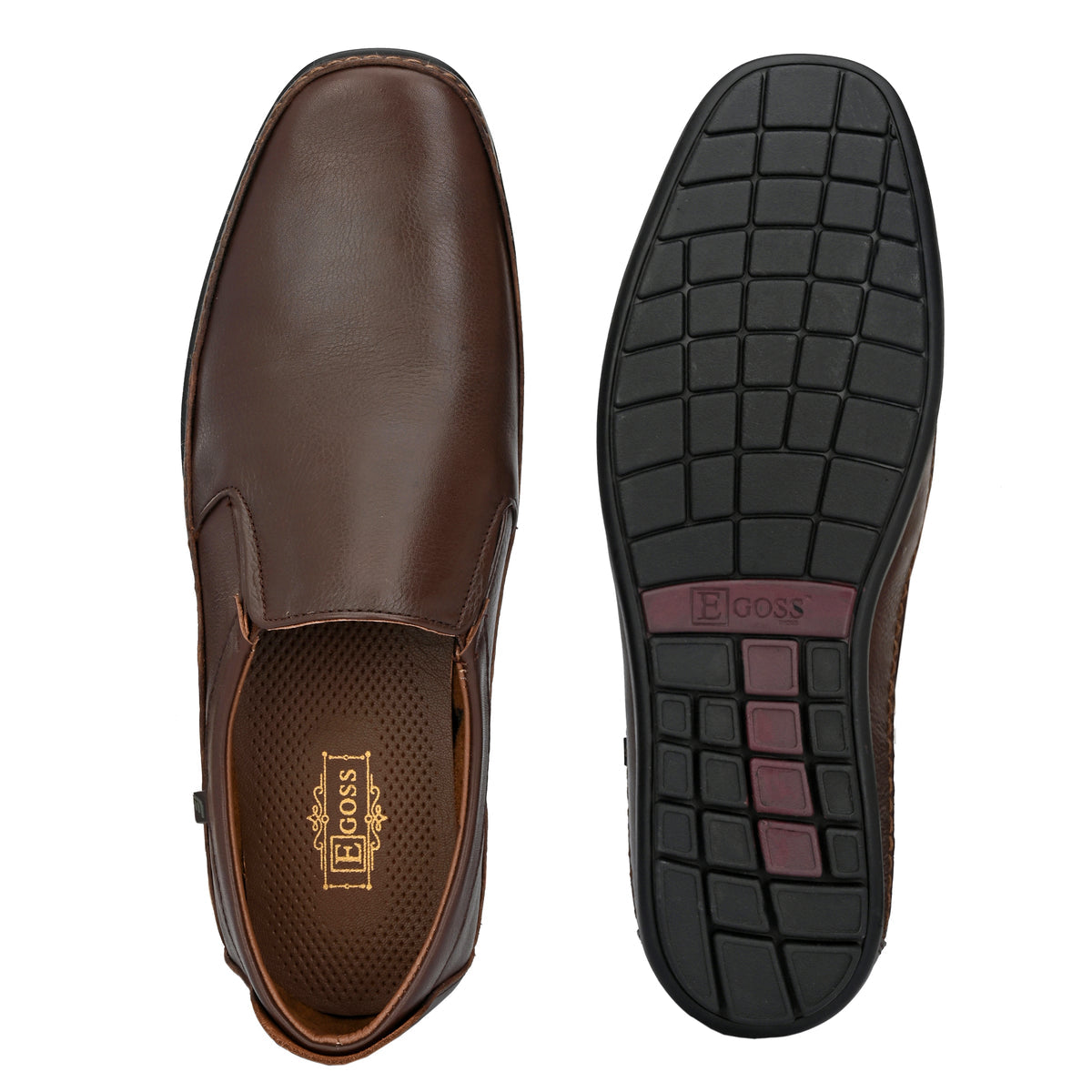 Sienna Leather Casual Slip-On Shoes
