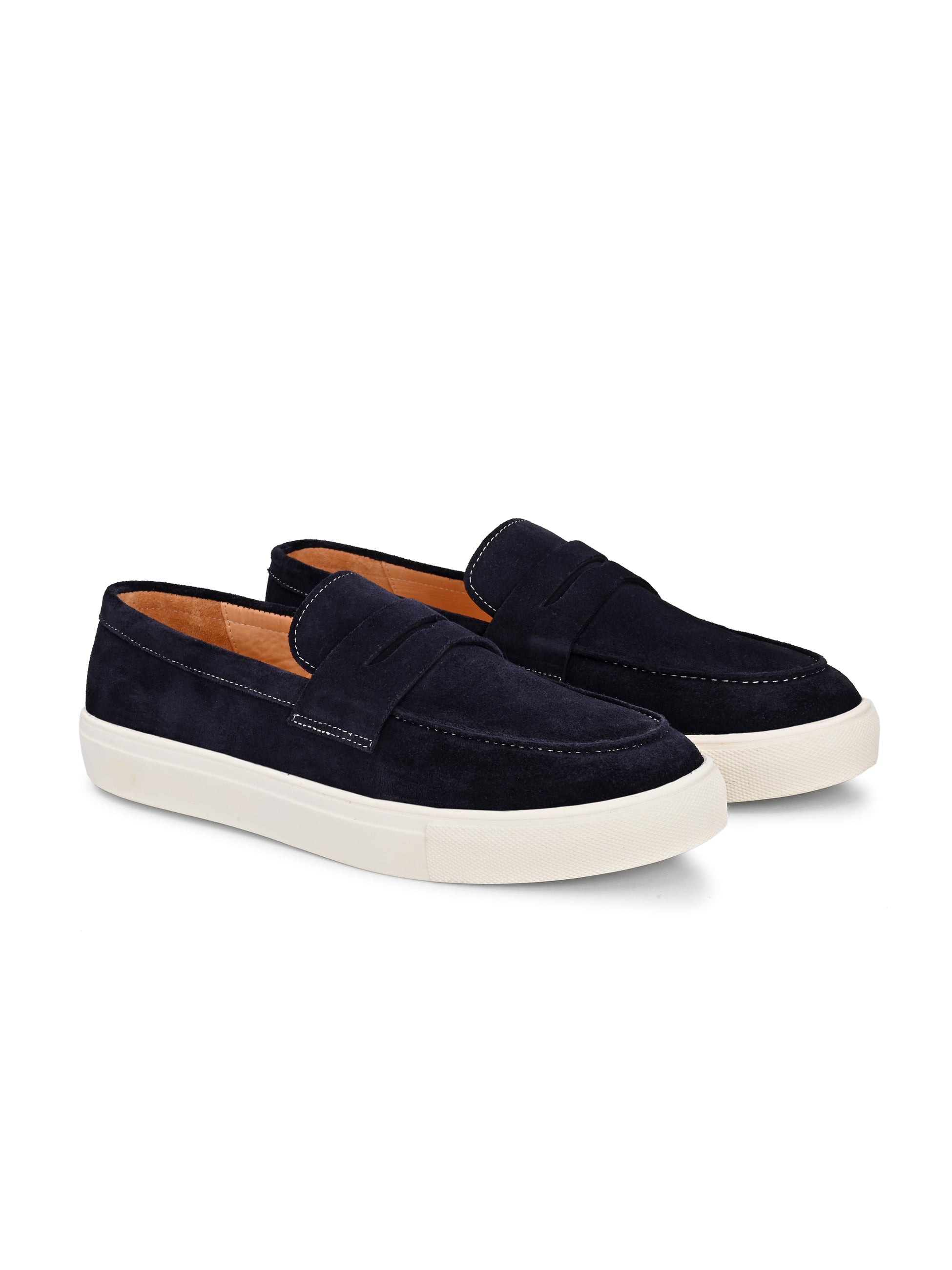 Fabrizio Suede Leather Slipons - The Heels India