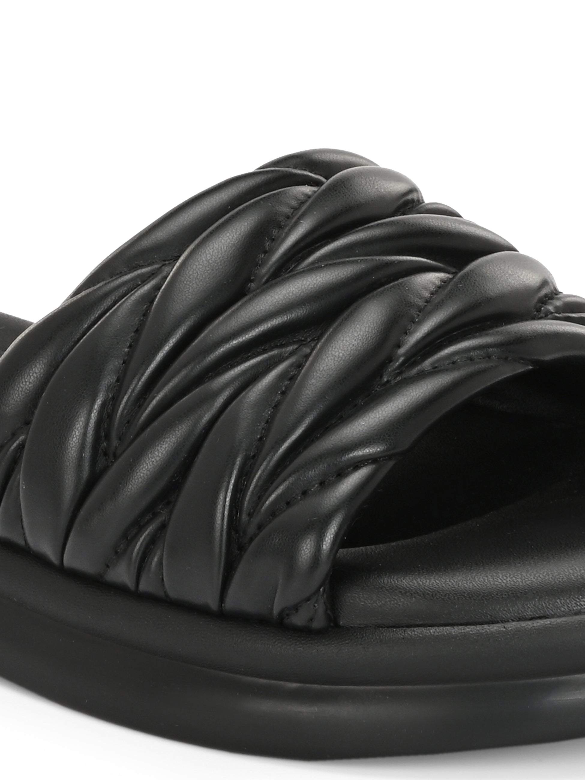 Ivara Quilted Sliders