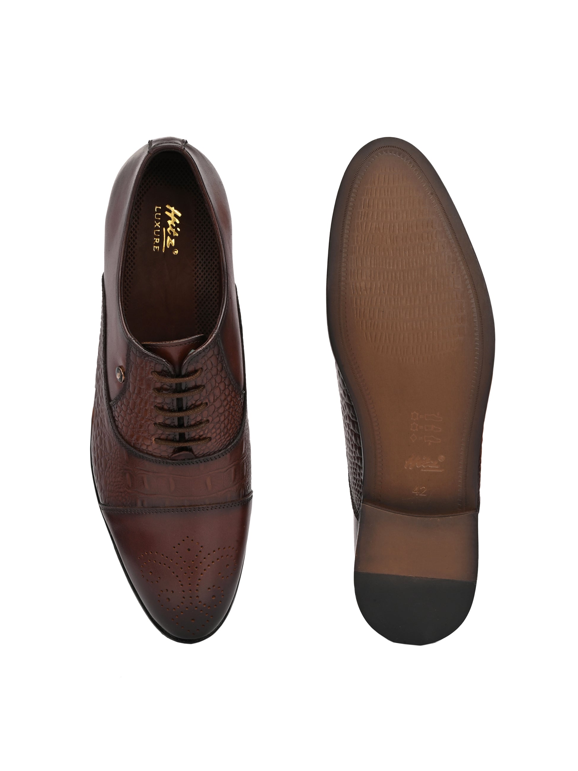 Belmont Crust Leather Lace Up Formal Shoes