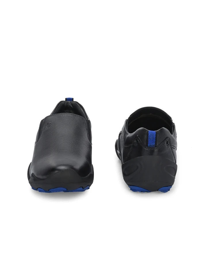 Strado Casual Leather Loafers - The Heels India