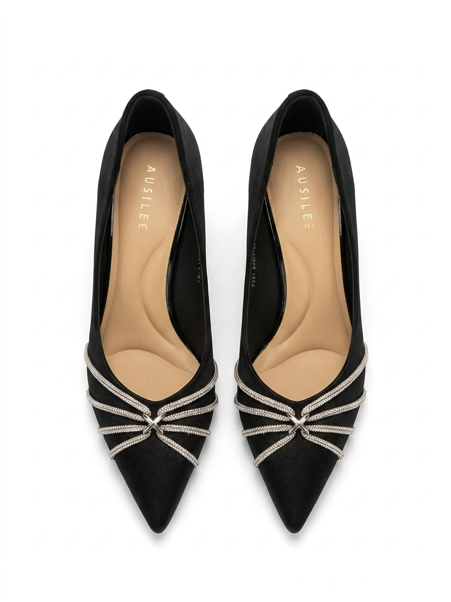 Kyra Premium Pointed Pencil Heel Stilettos