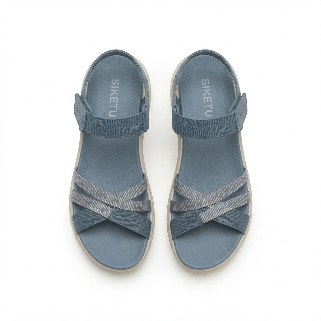 Yueli Velcro Comfort Summer Sandals