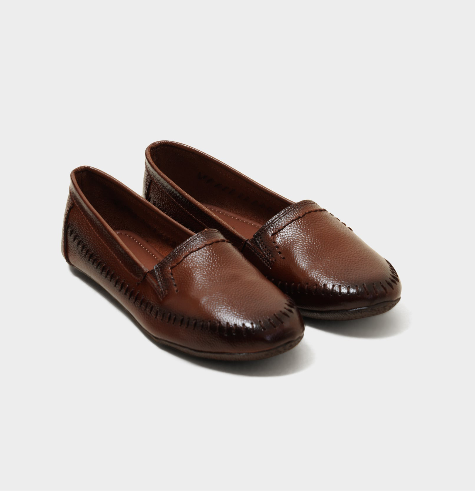 David rust tan loafers - The Heels India