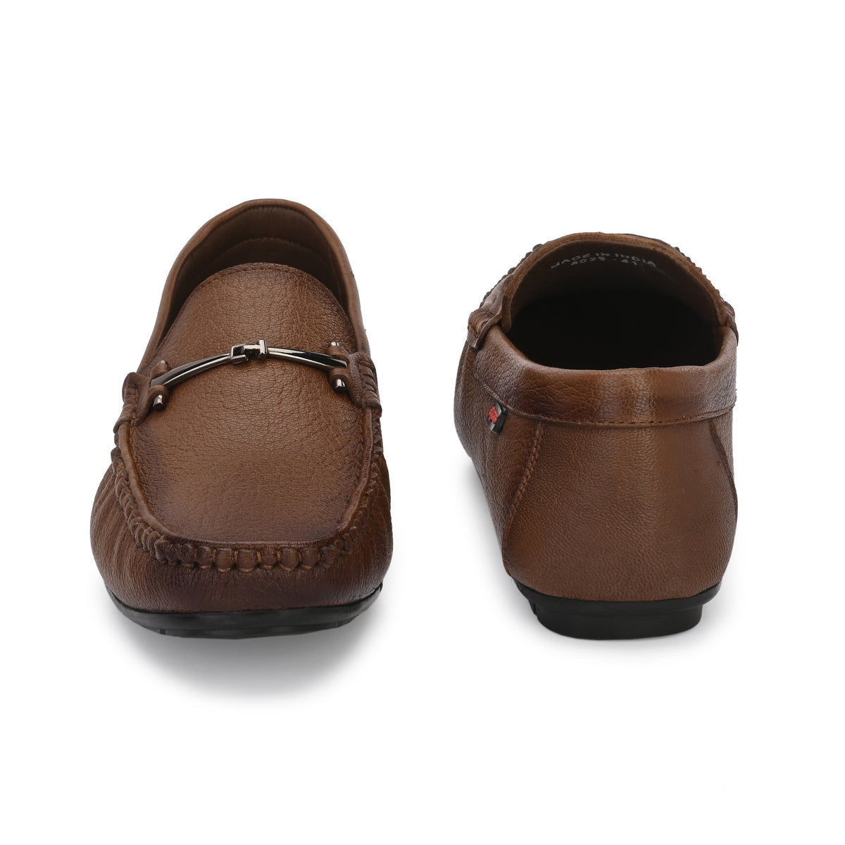 James Cushioned Leather Loafers