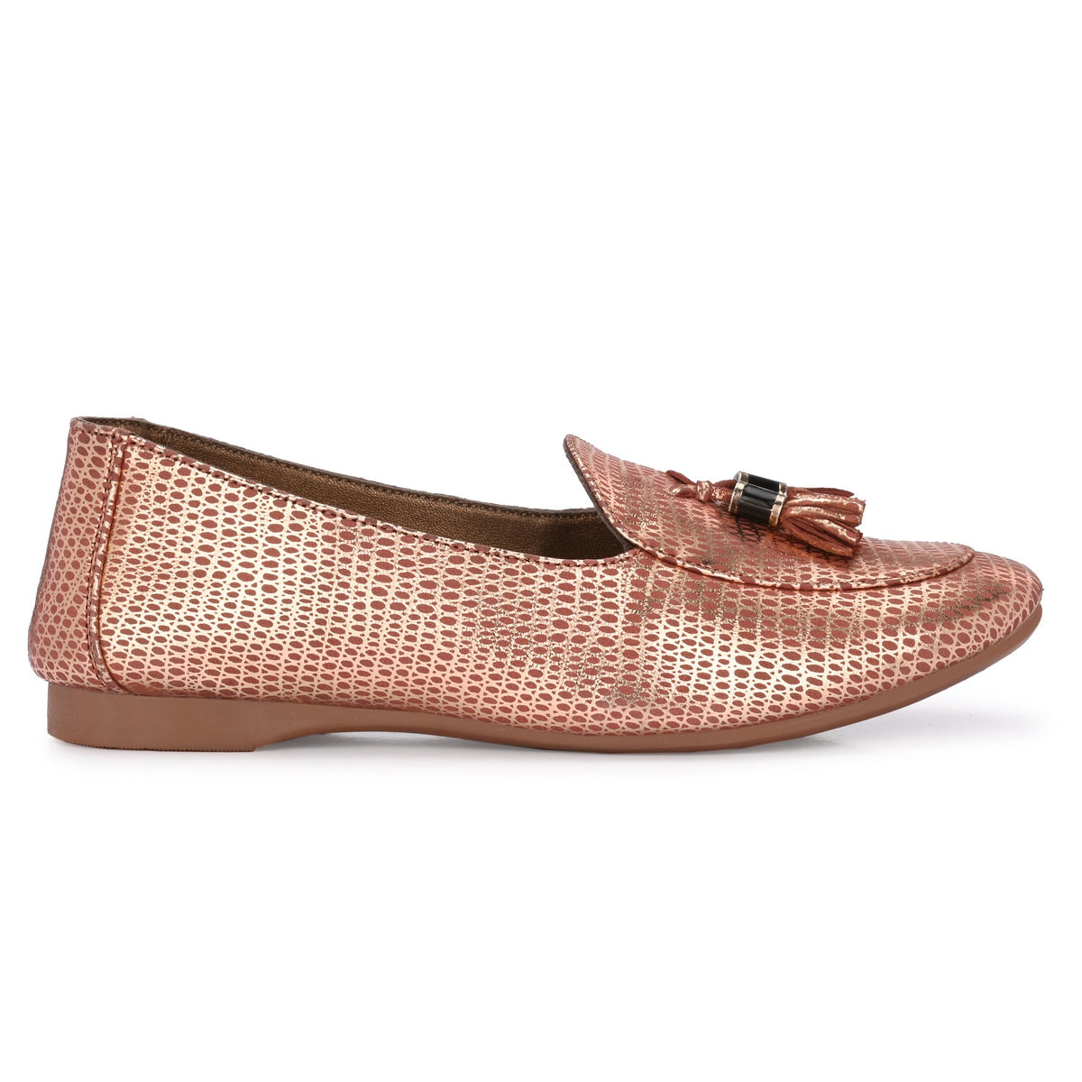 Malkova Leather Tassel Ballerinas