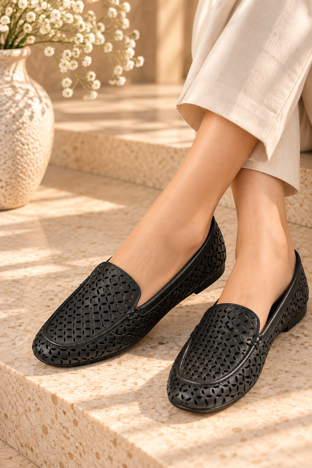 PRISM Leather Comfort Loafers