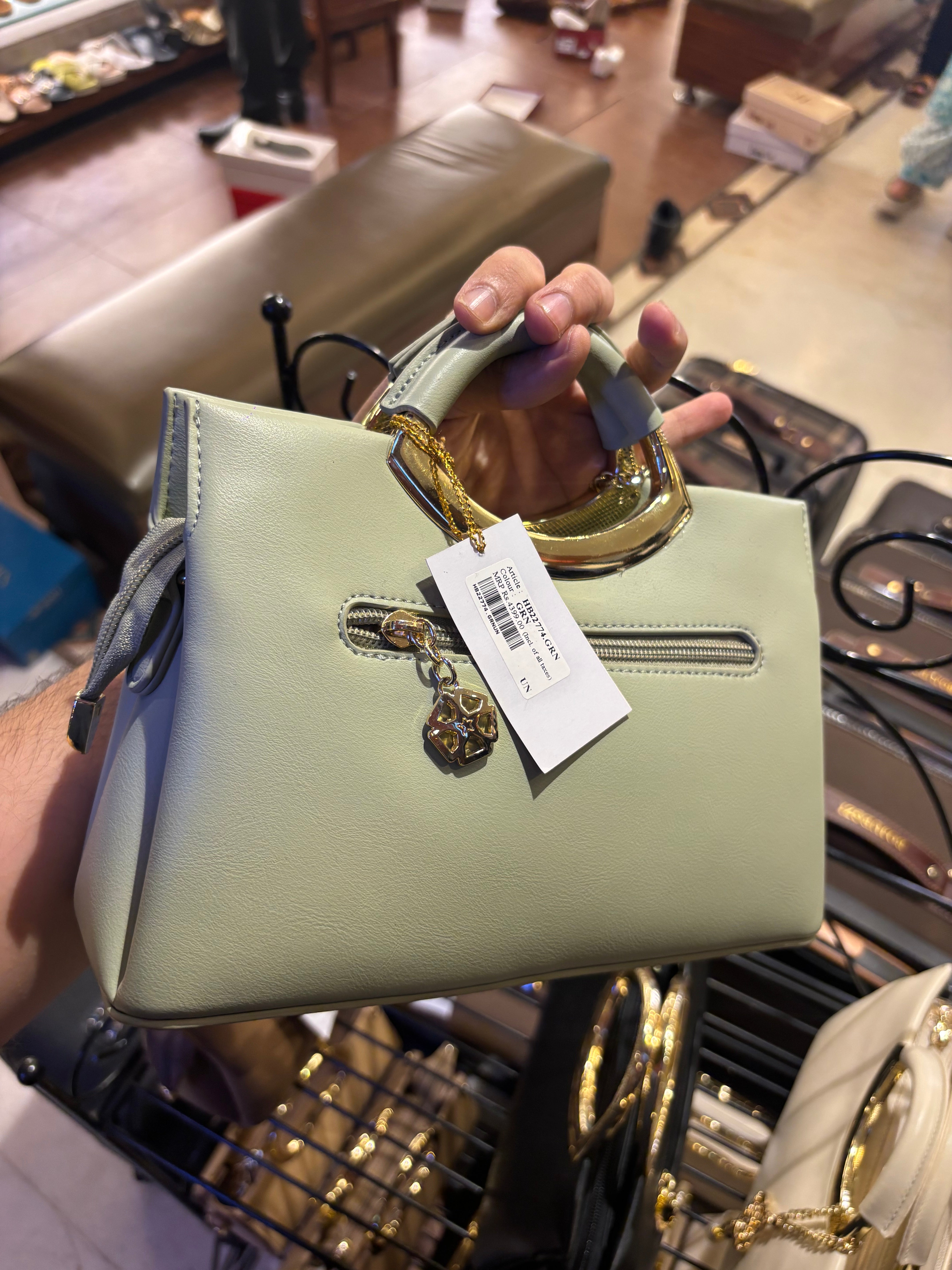 Zara Short Handle Premium Vegan Handbags