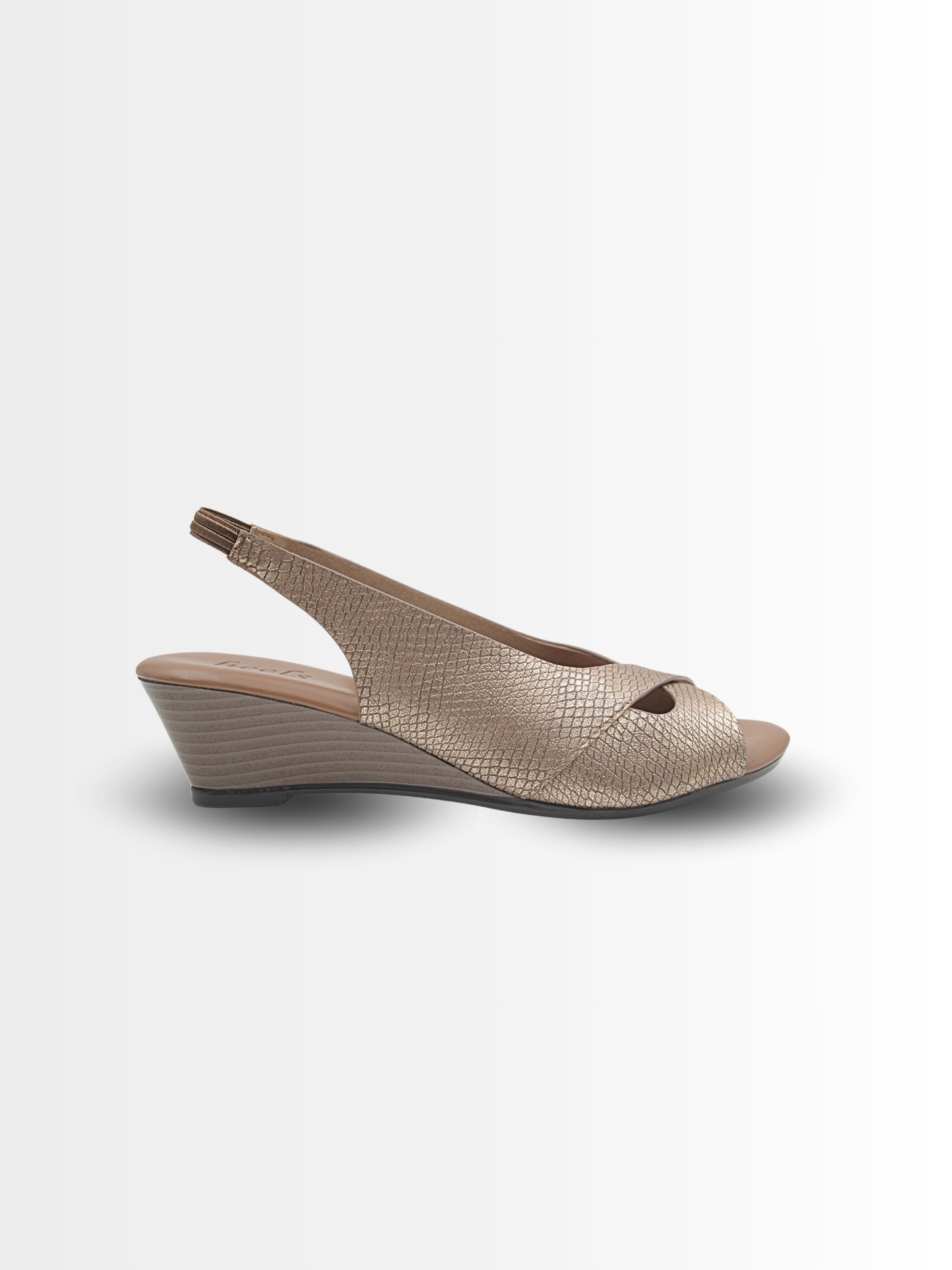 Antoine Wedge Heel Peep-toe Sandals