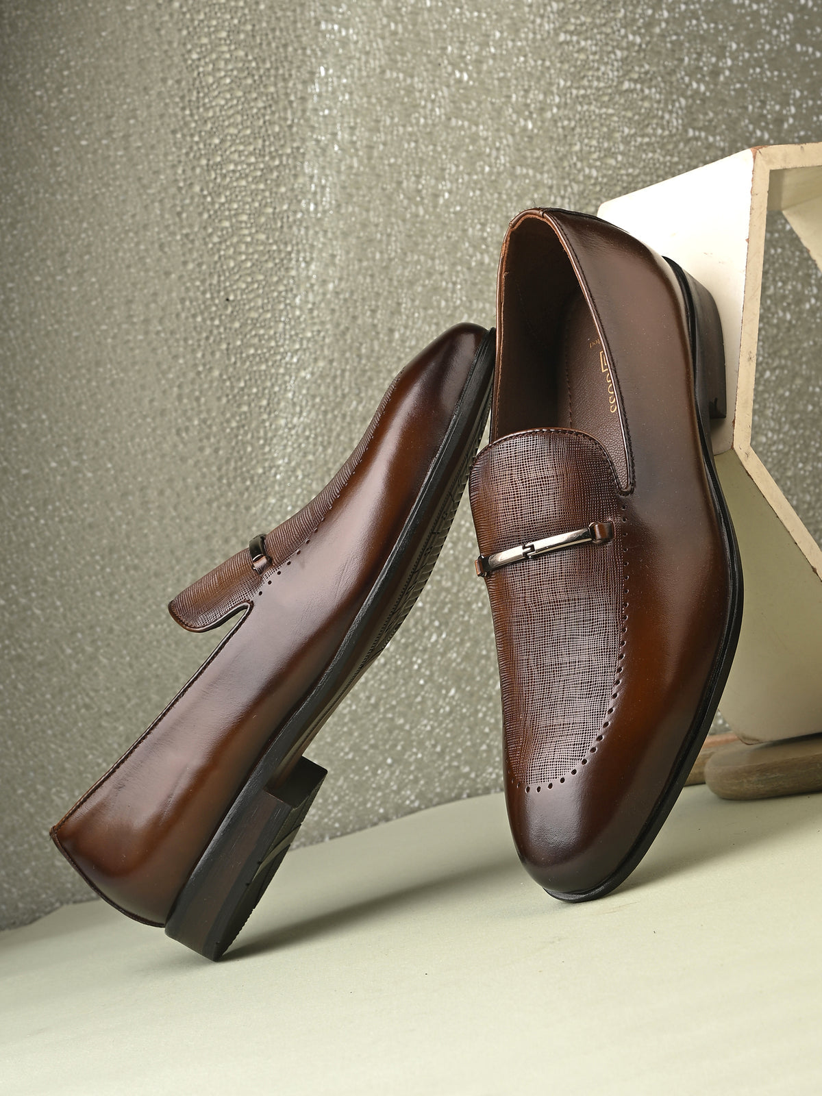 Liam Leather Formal Moccasins