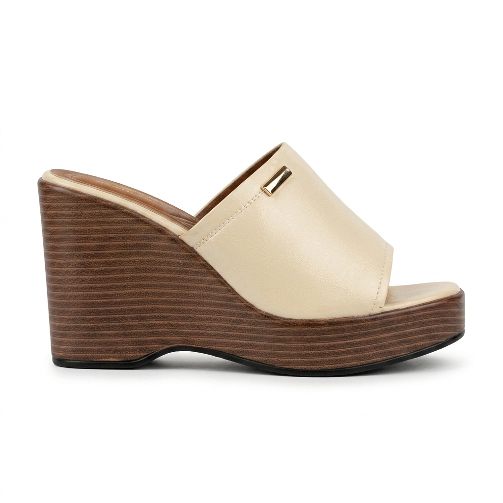 Berlin Platform Peep Toe Wedge Heels