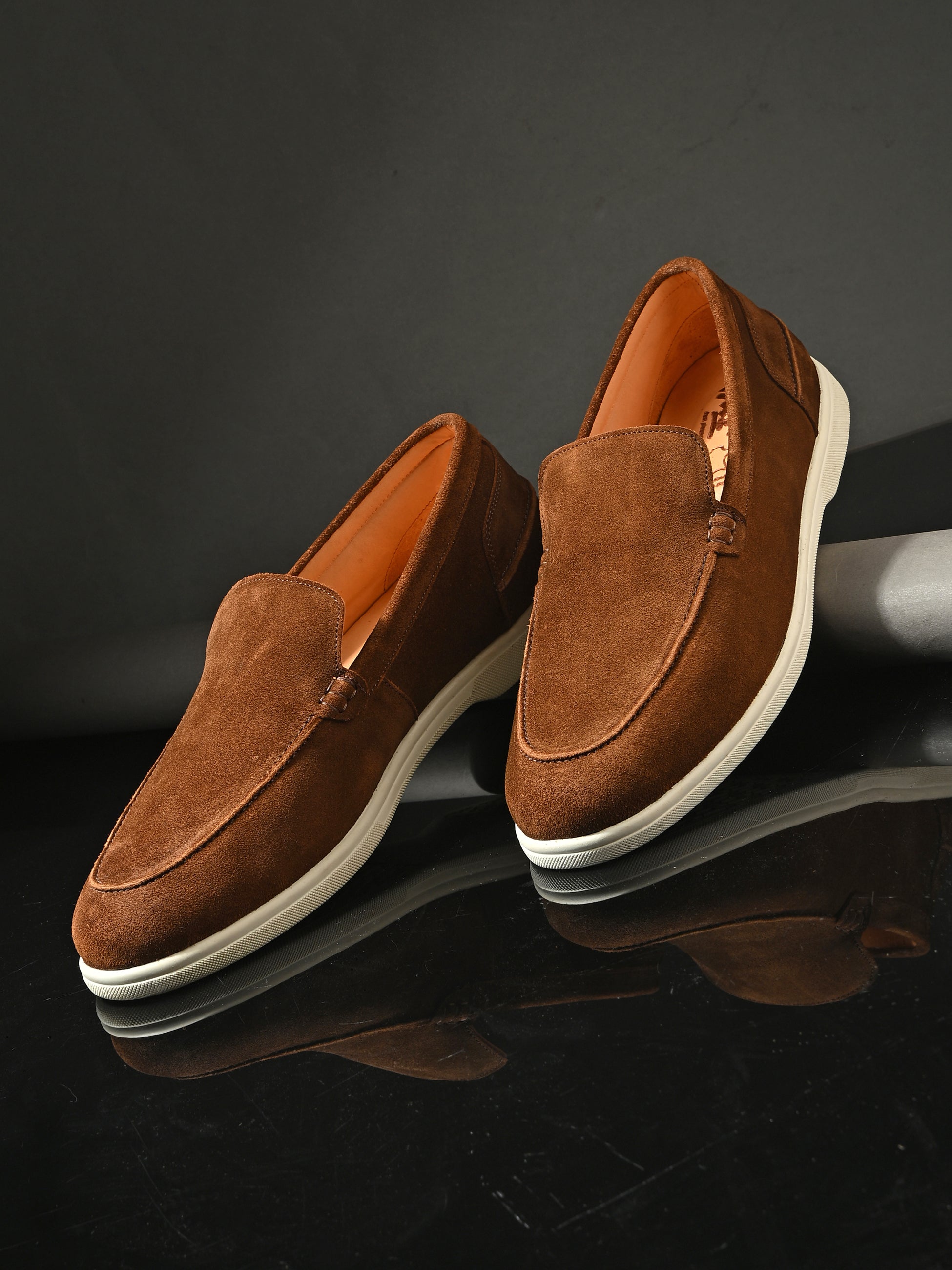 Giuliano Suede Leather Shoes - The Heels India