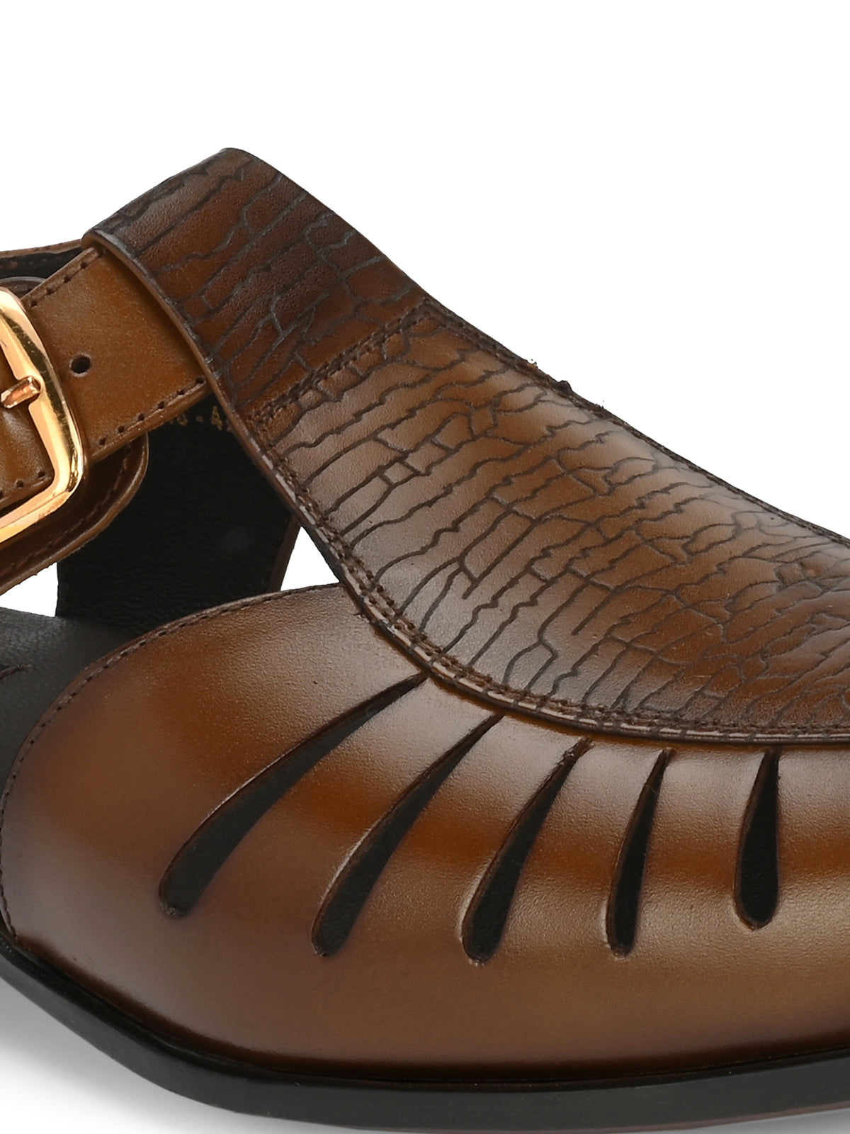 Roman Leather Ethnic Peshawari Sandals