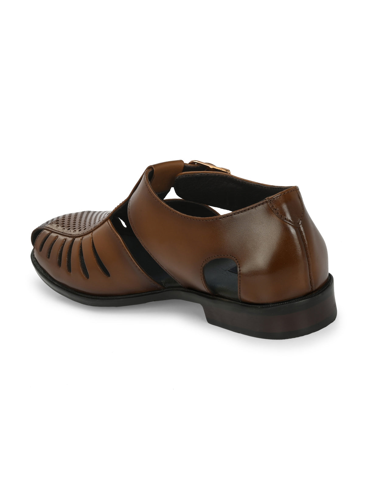Tahir Leather Ethnic Peshawari Sandals