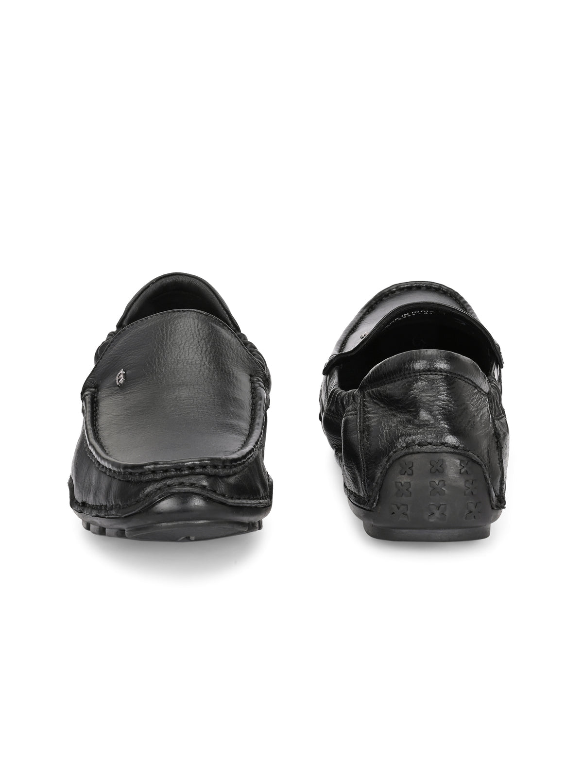 Clyde Leather Back Elastic Cushioned Loafers