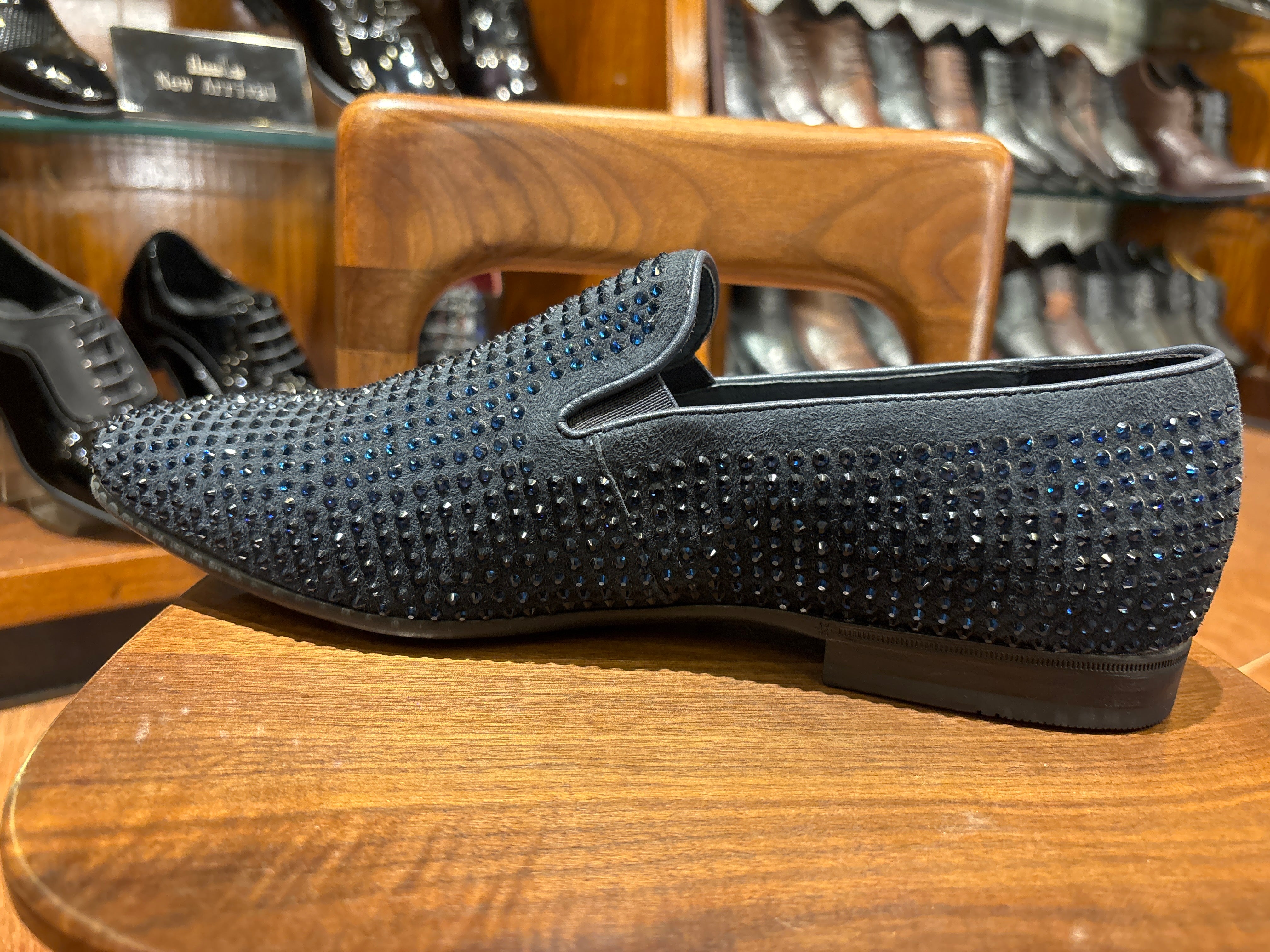 Bruyne Bling Party Formal Leather Slip Ons - The Heels India