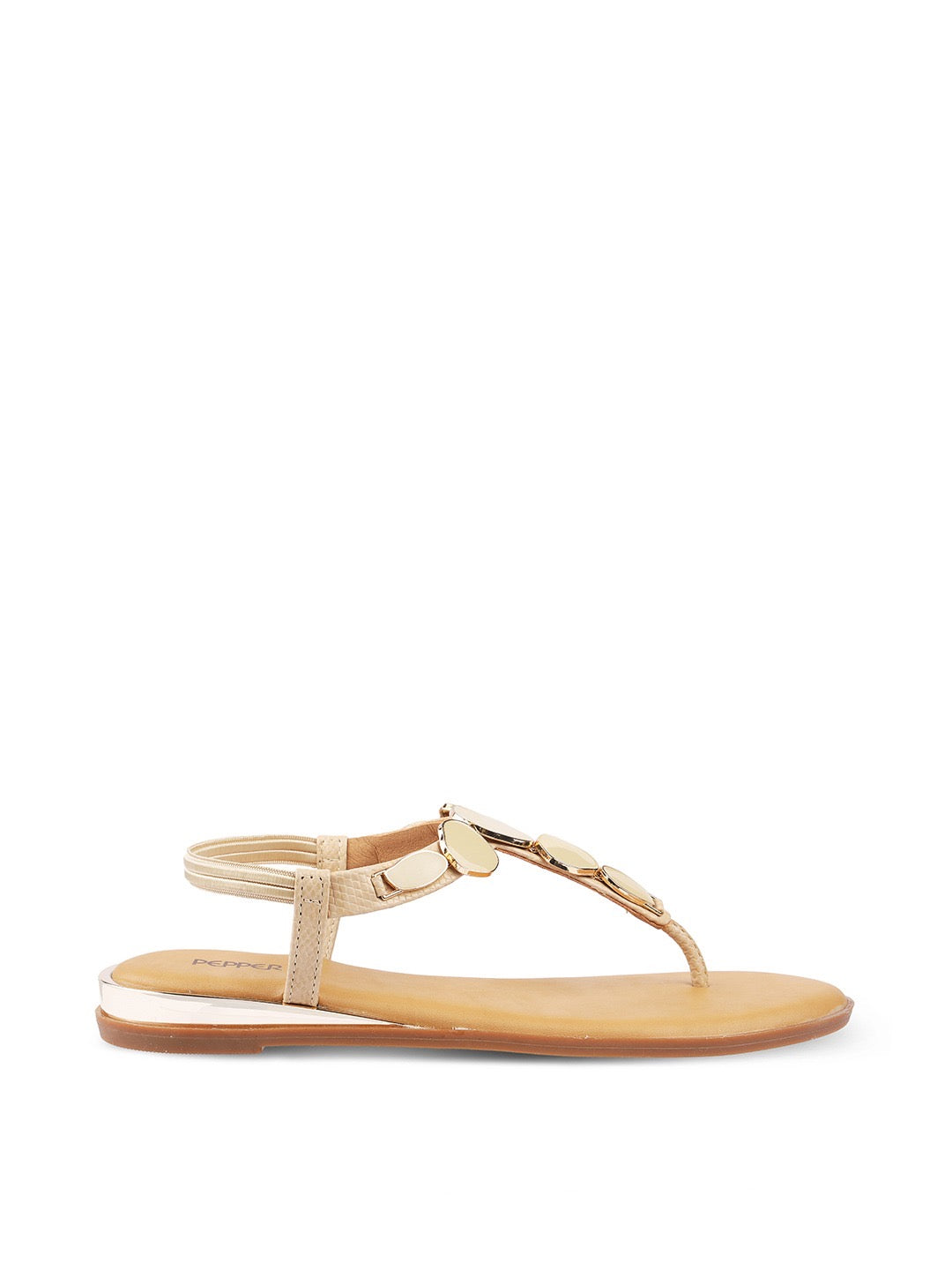 Gitano Flat Back Elastic Sandals - The Heels India