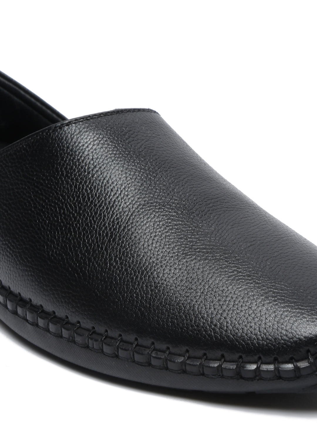 Nathan Ethnic Leather Slip-Ons - The Heels India