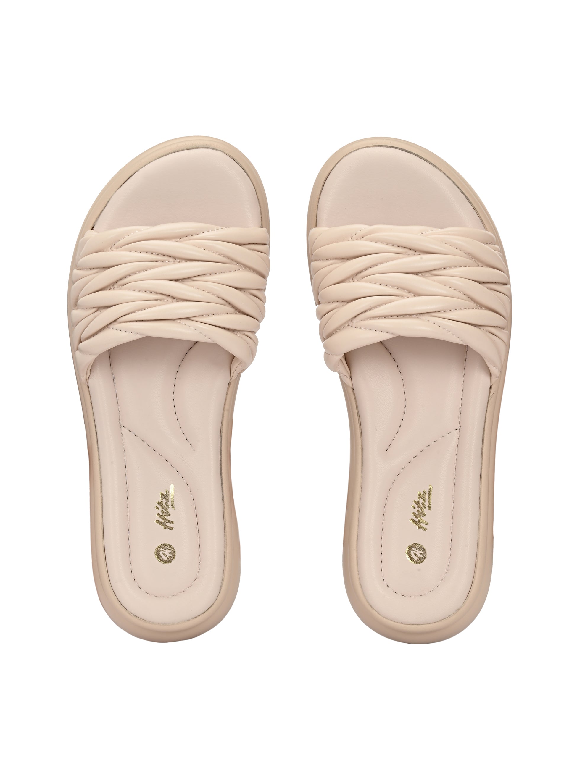 Ivara Quilted Sliders