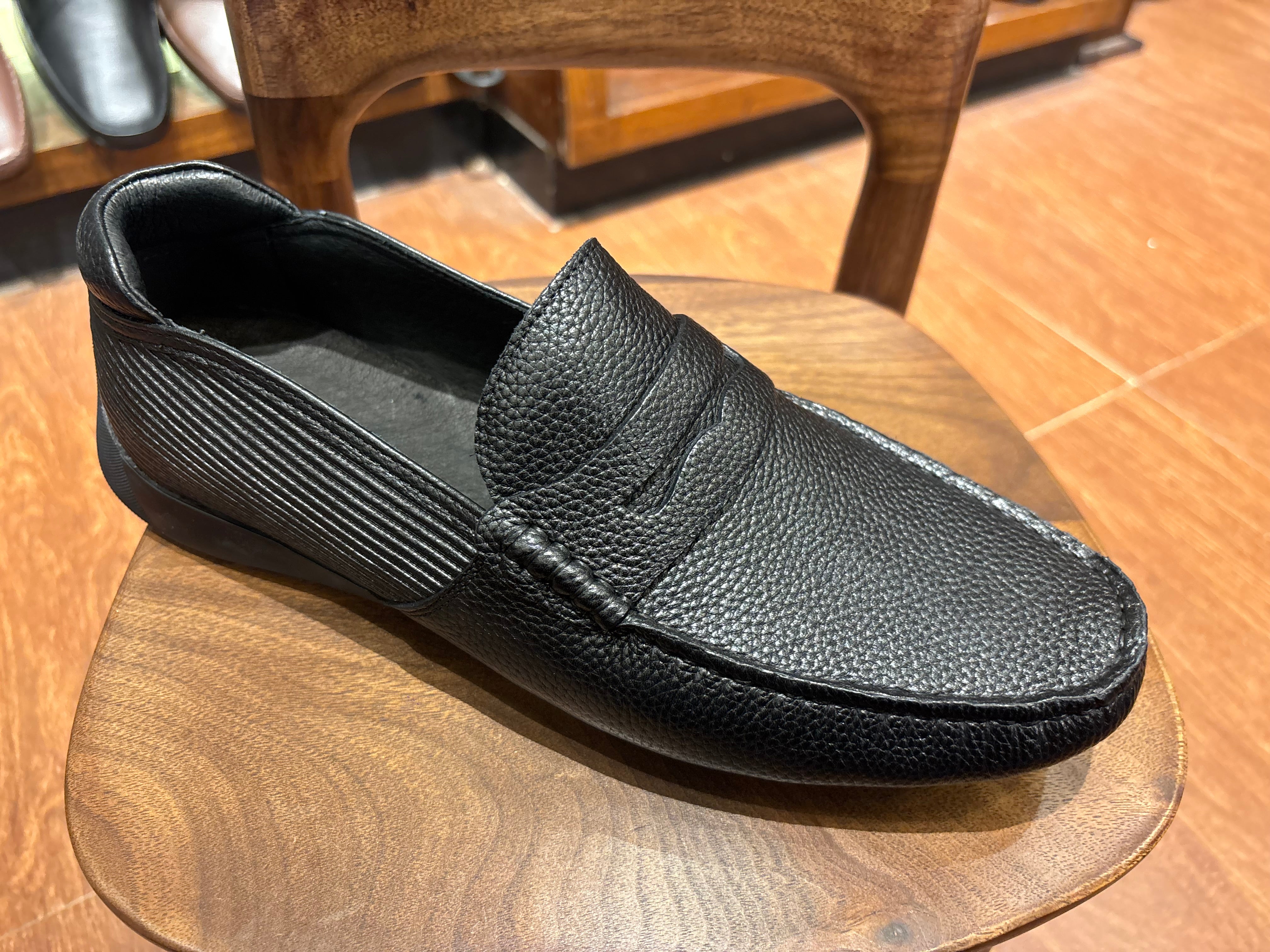 Terry Premium Leather Driving Loafers