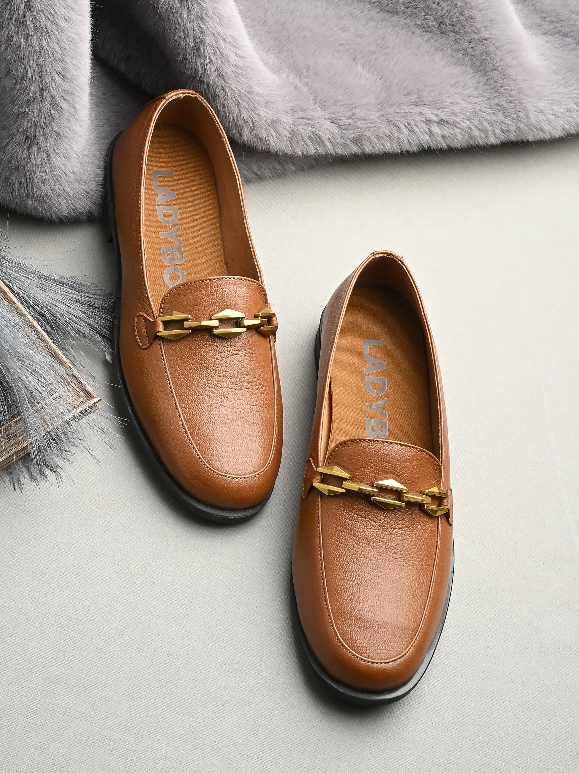 Cavalleria Leather Formal Ballerinas