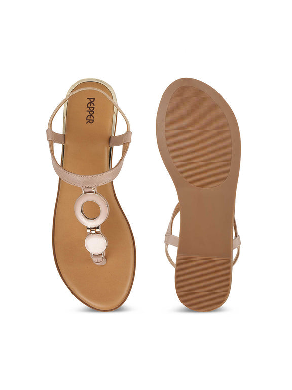 Serenity Flat Cushioned Sandals