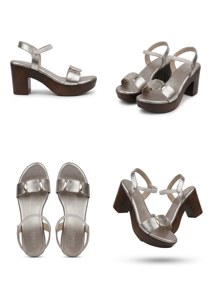 Carmen 2.0 Platform Peep Toe Block Heel Sandals