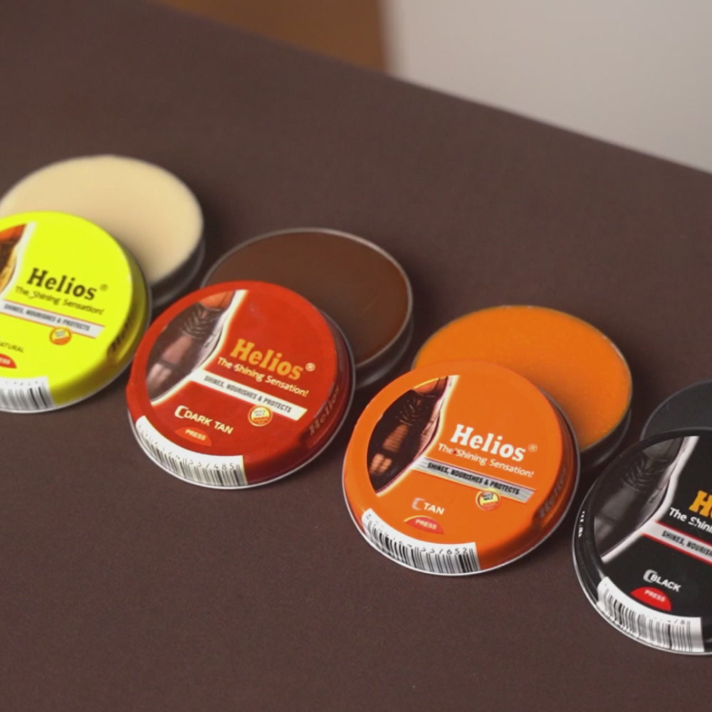 HELIOS WAX SHOE POLISH - 40 GM - The Heels India