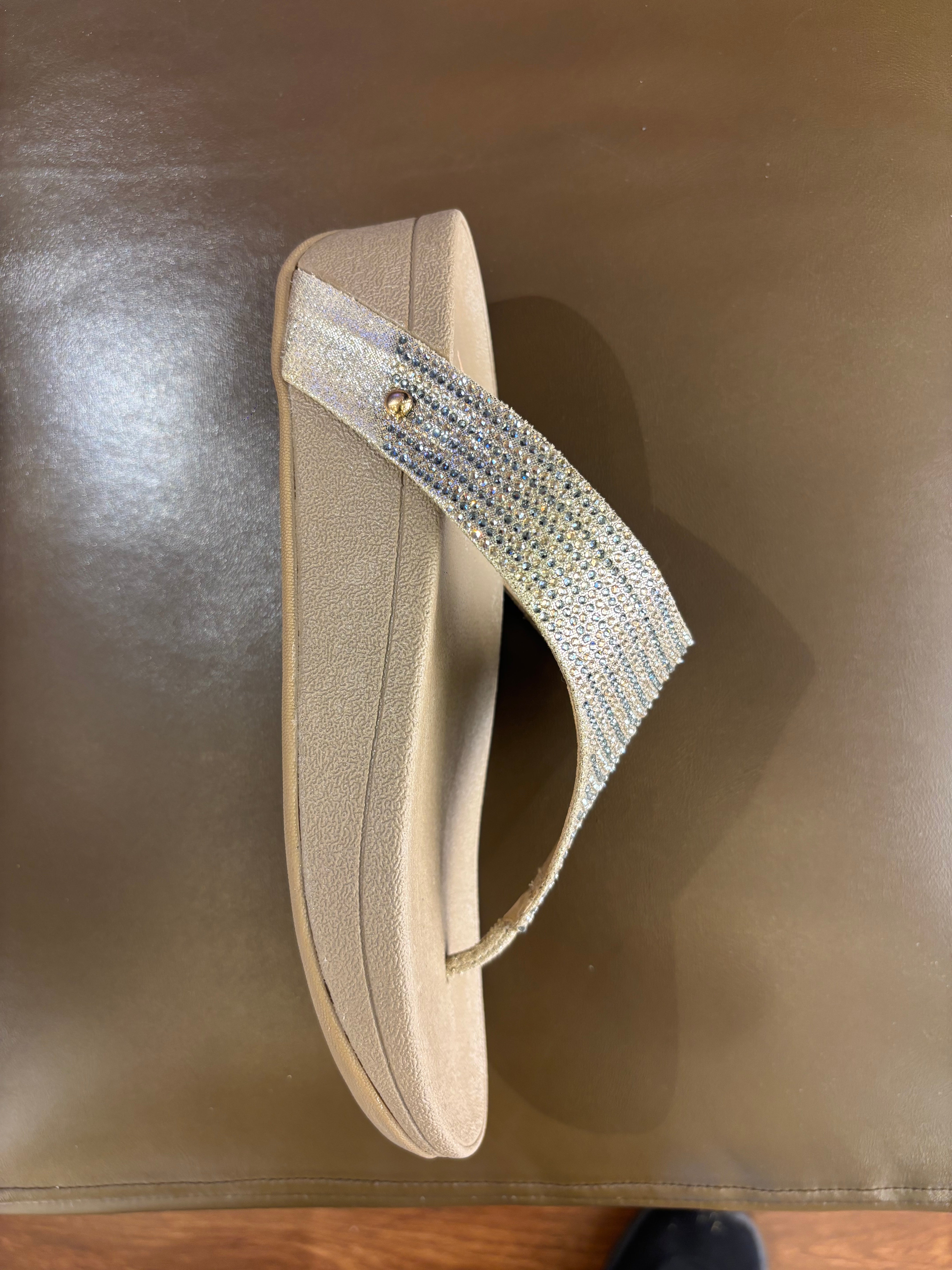 Gemma Bling Comfort Lite Flit Flop Slippers