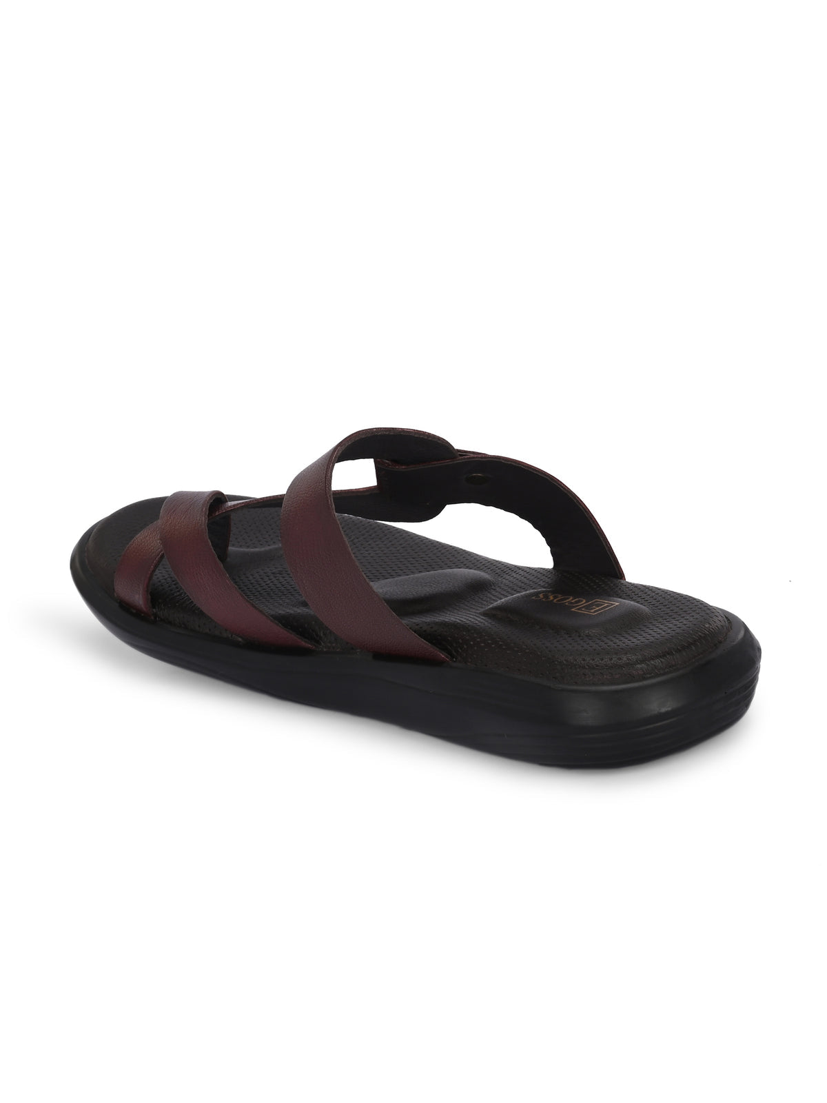 Cleo Cushion Leather Thumb Slippers - The Heels India