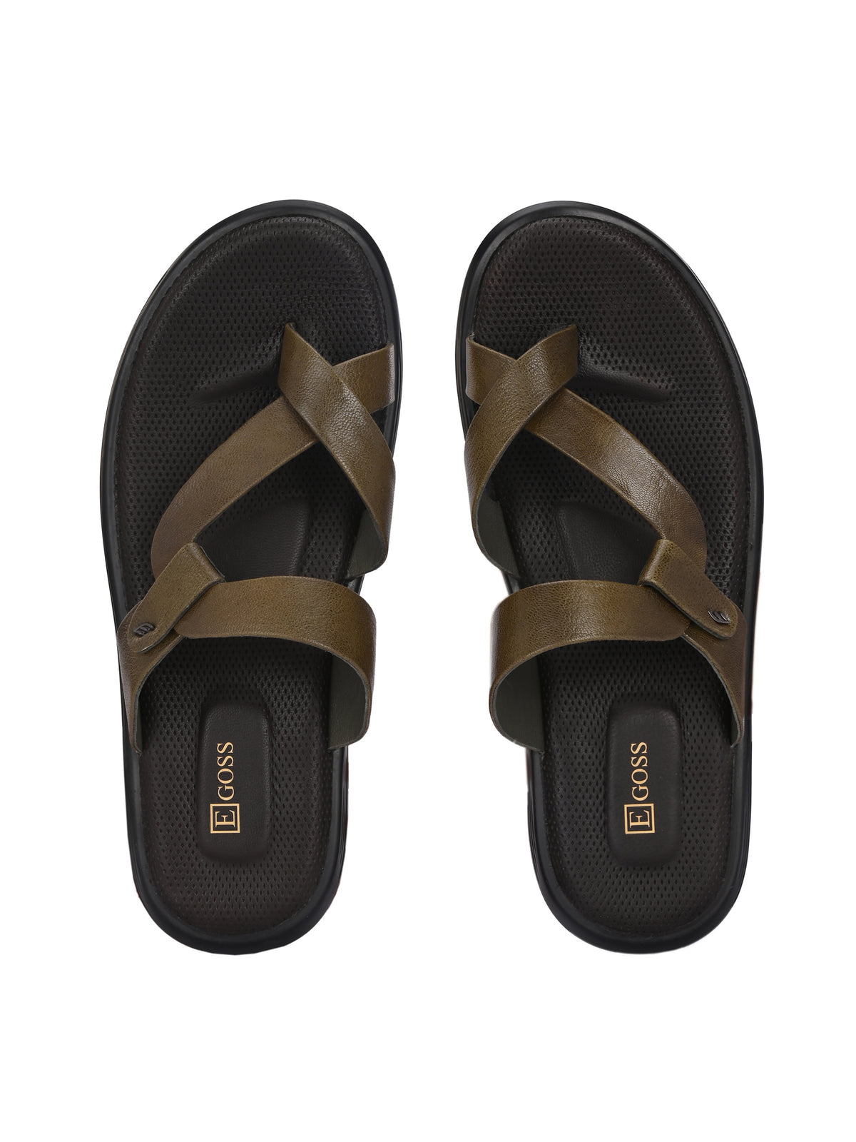 Cleo Cushion Leather Thumb Slippers