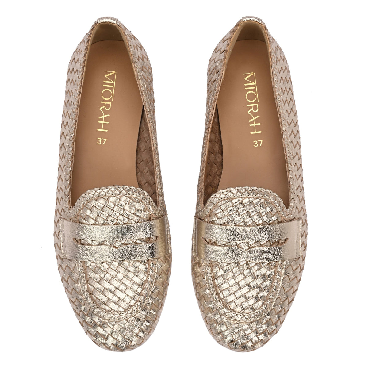AURUM Handwoven Luxury Leather Loafers