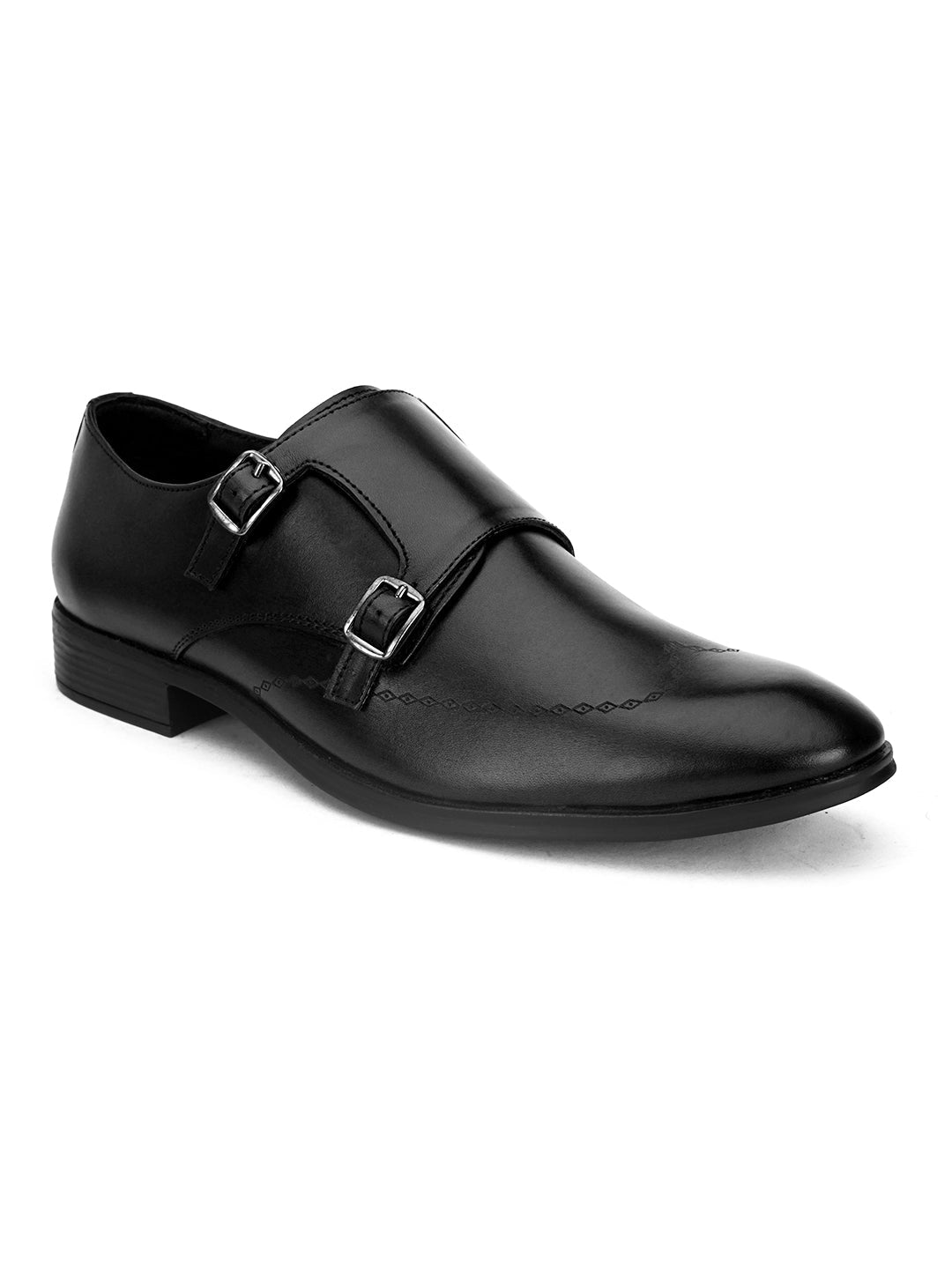 Martinez Formal Leather Double Monk Strap Shoes