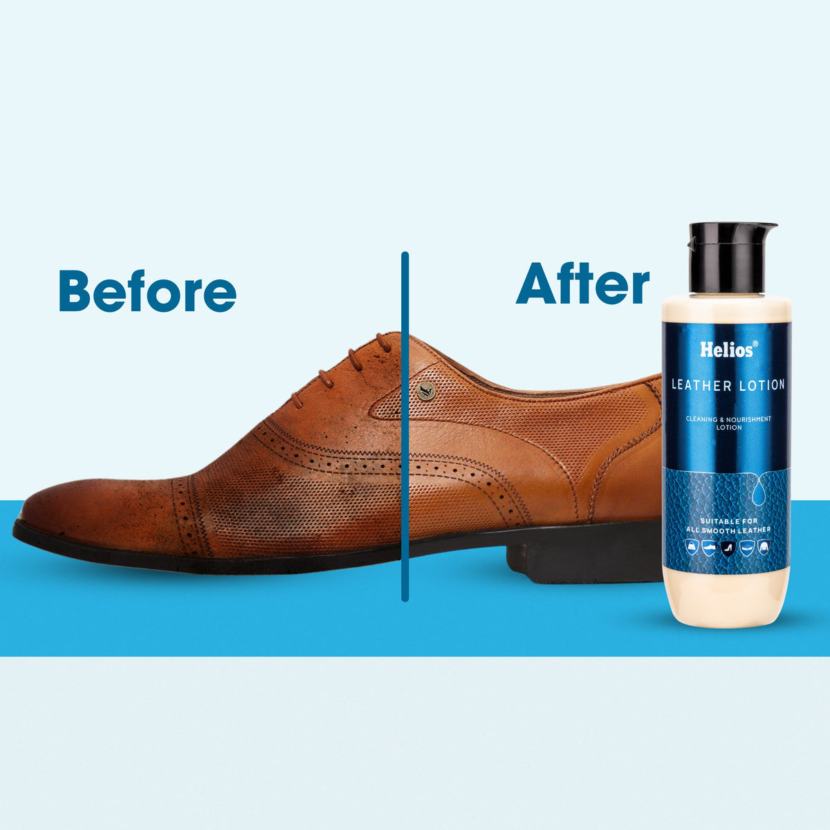 HELIOS LEATHER LOTION - 150 ML