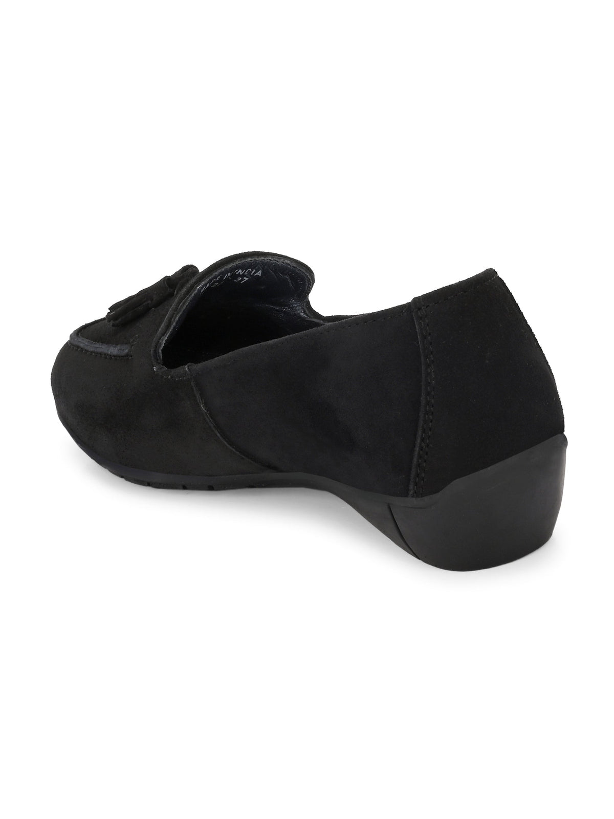 Jerry Suede Leather Tassel Loafers