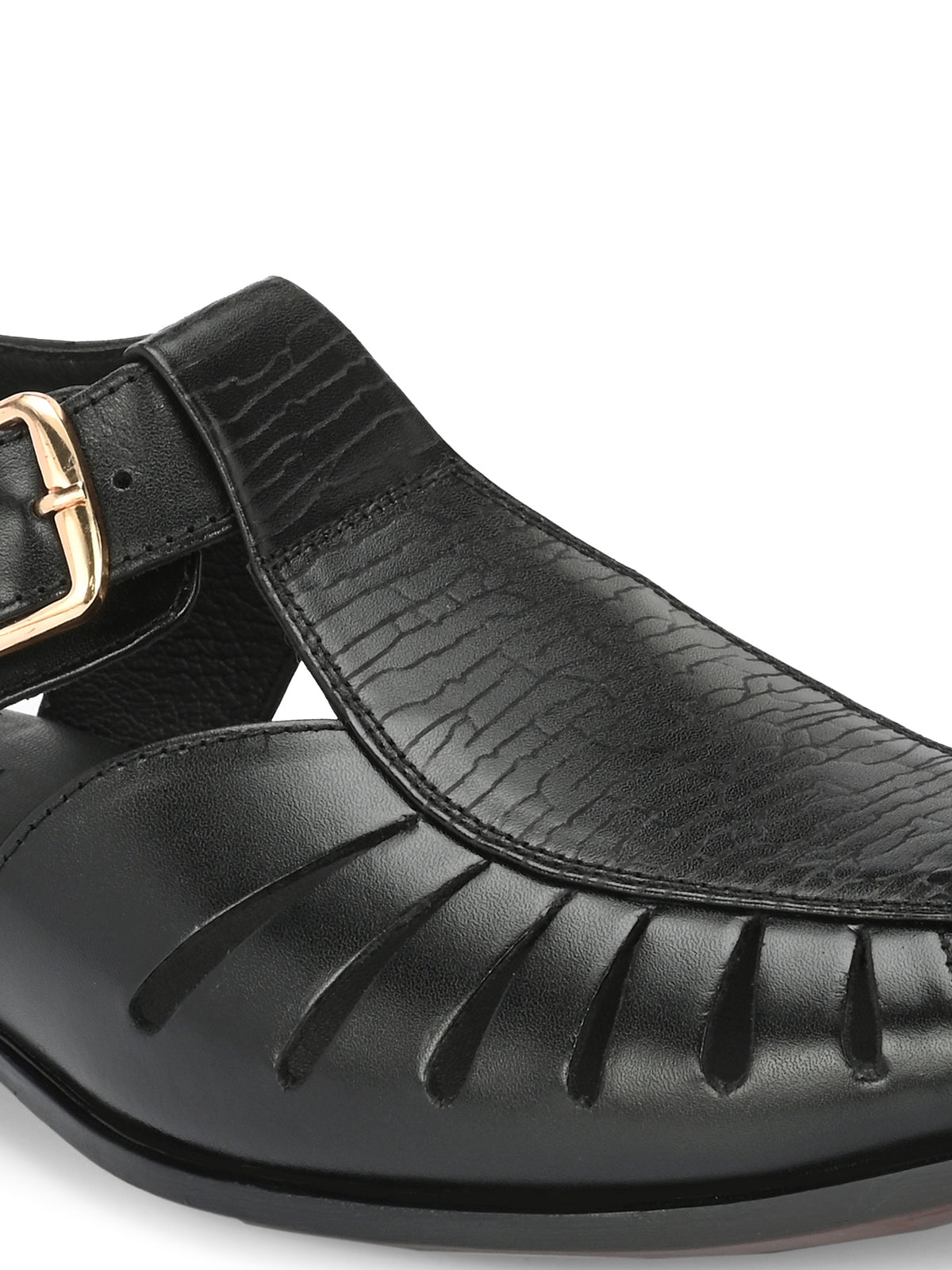 Roman Leather Ethnic Peshawari Sandals