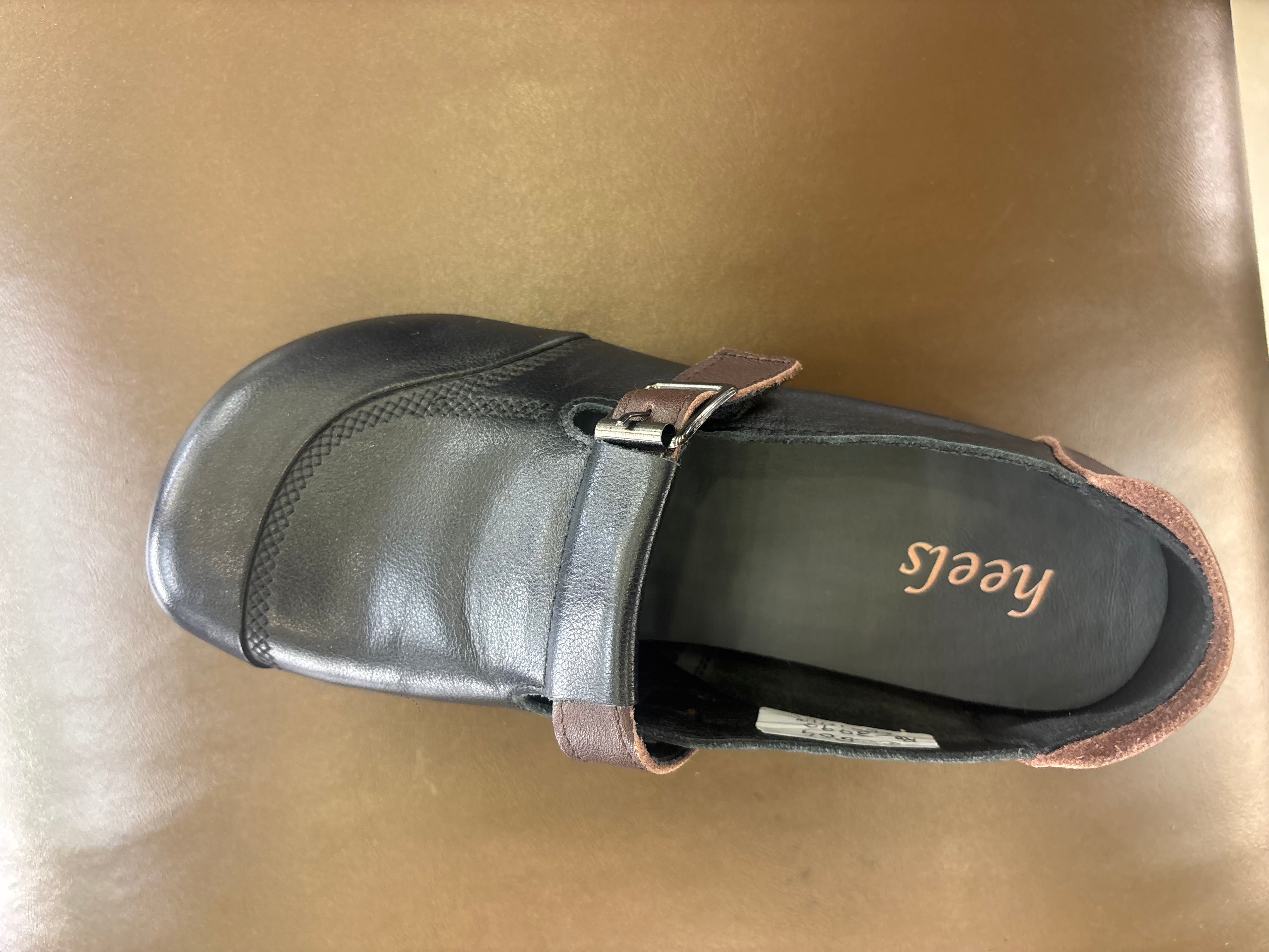 Martina Premium Leather Strap Comfort Loafers